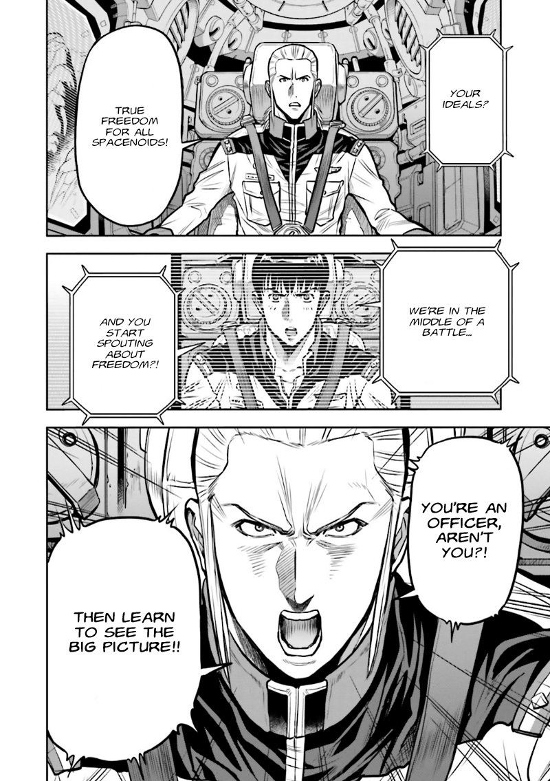 Kidou Senshi Gundam 0083 Rebellion Chapter 12 page 16 - Chapter 12: One Who Takes a Stand
