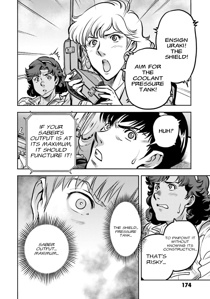 Kidou Senshi Gundam 0083 Rebellion Chapter 12 page 31 - Chapter 12: One Who Takes a Stand