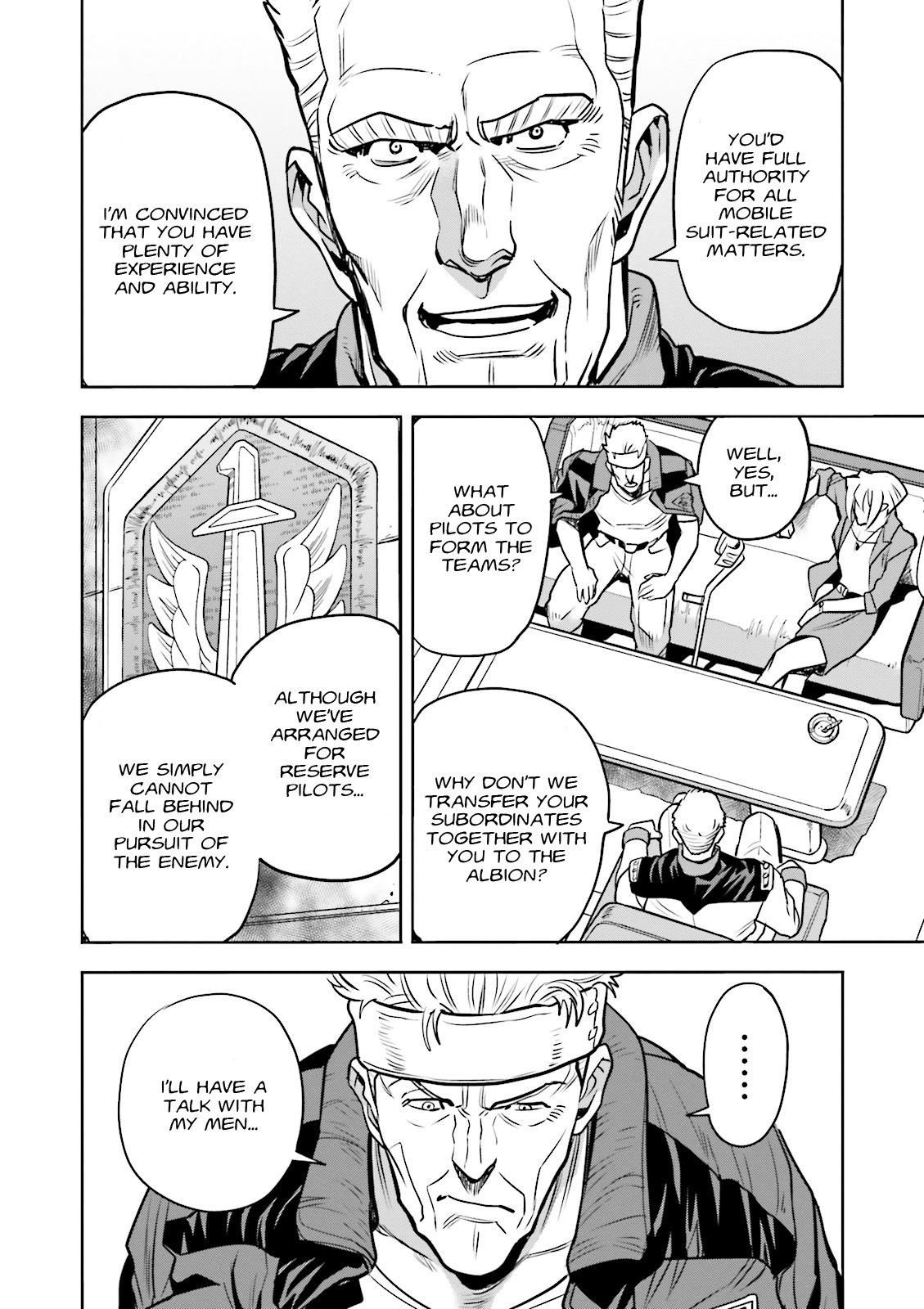 Kidou Senshi Gundam 0083 Rebellion Chapter 13 page 15 - Chapter 13: Into Battle, Albion