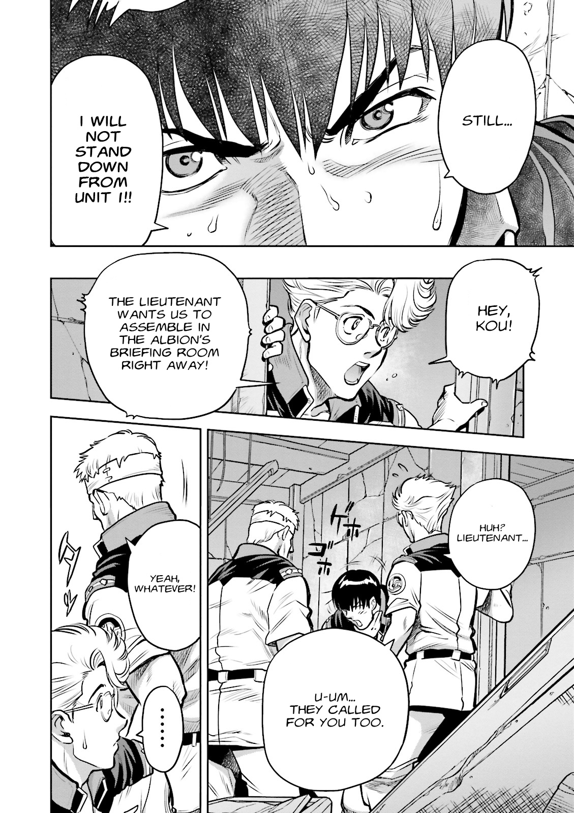 Kidou Senshi Gundam 0083 Rebellion Chapter 13 page 21 - Chapter 13: Into Battle, Albion