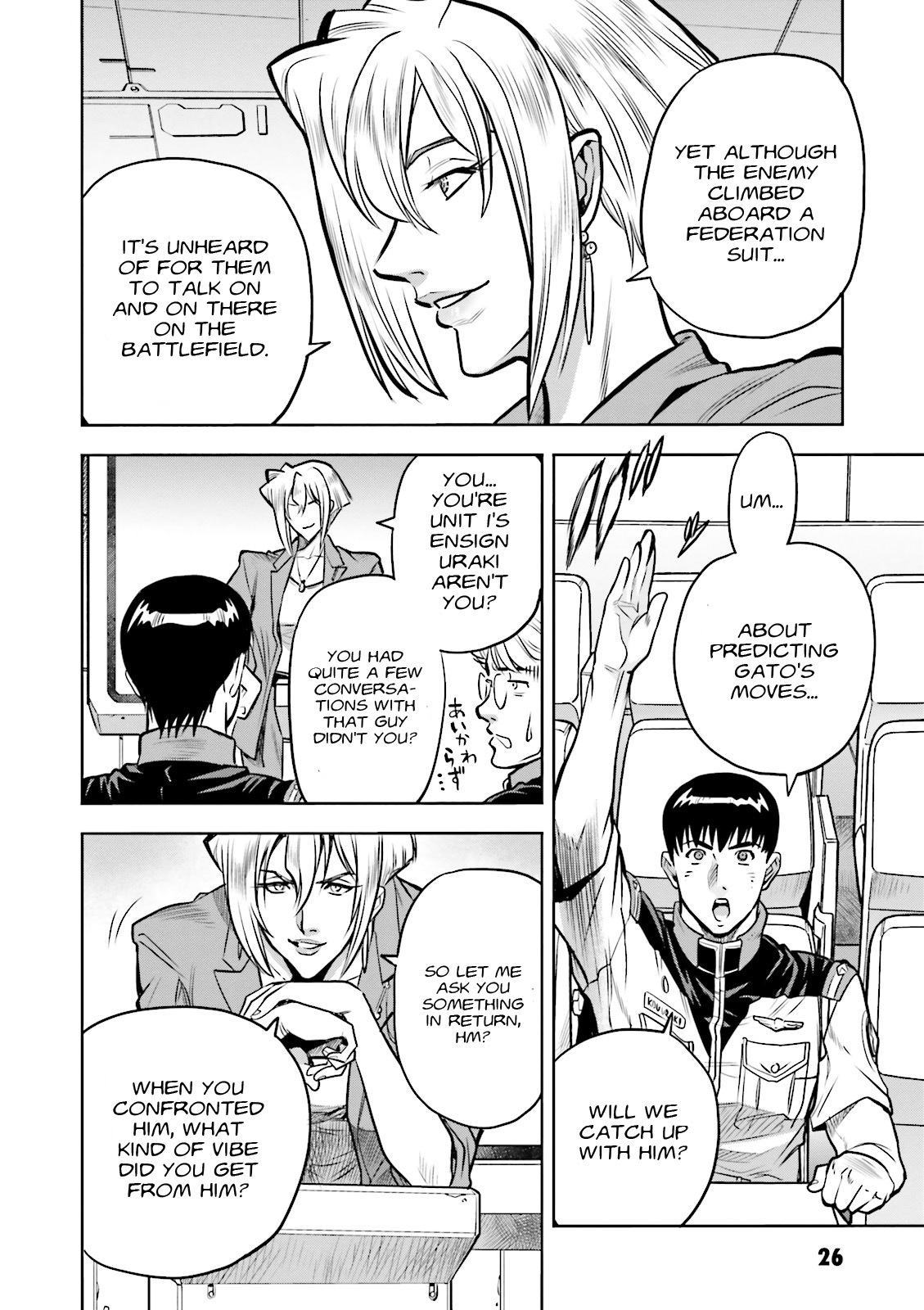 Kidou Senshi Gundam 0083 Rebellion Chapter 13 page 27 - Chapter 13: Into Battle, Albion
