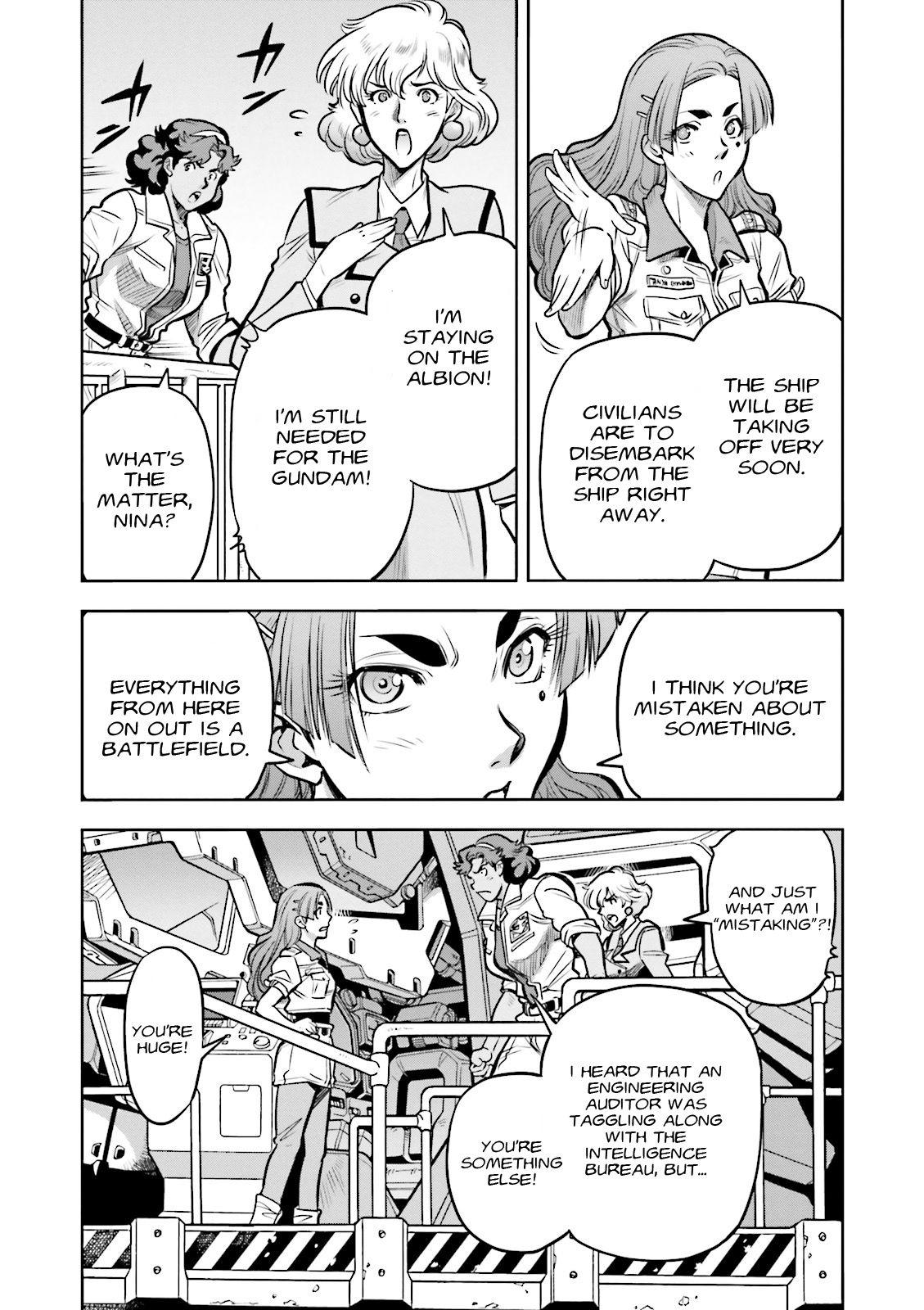 Kidou Senshi Gundam 0083 Rebellion Chapter 13 page 33 - Chapter 13: Into Battle, Albion