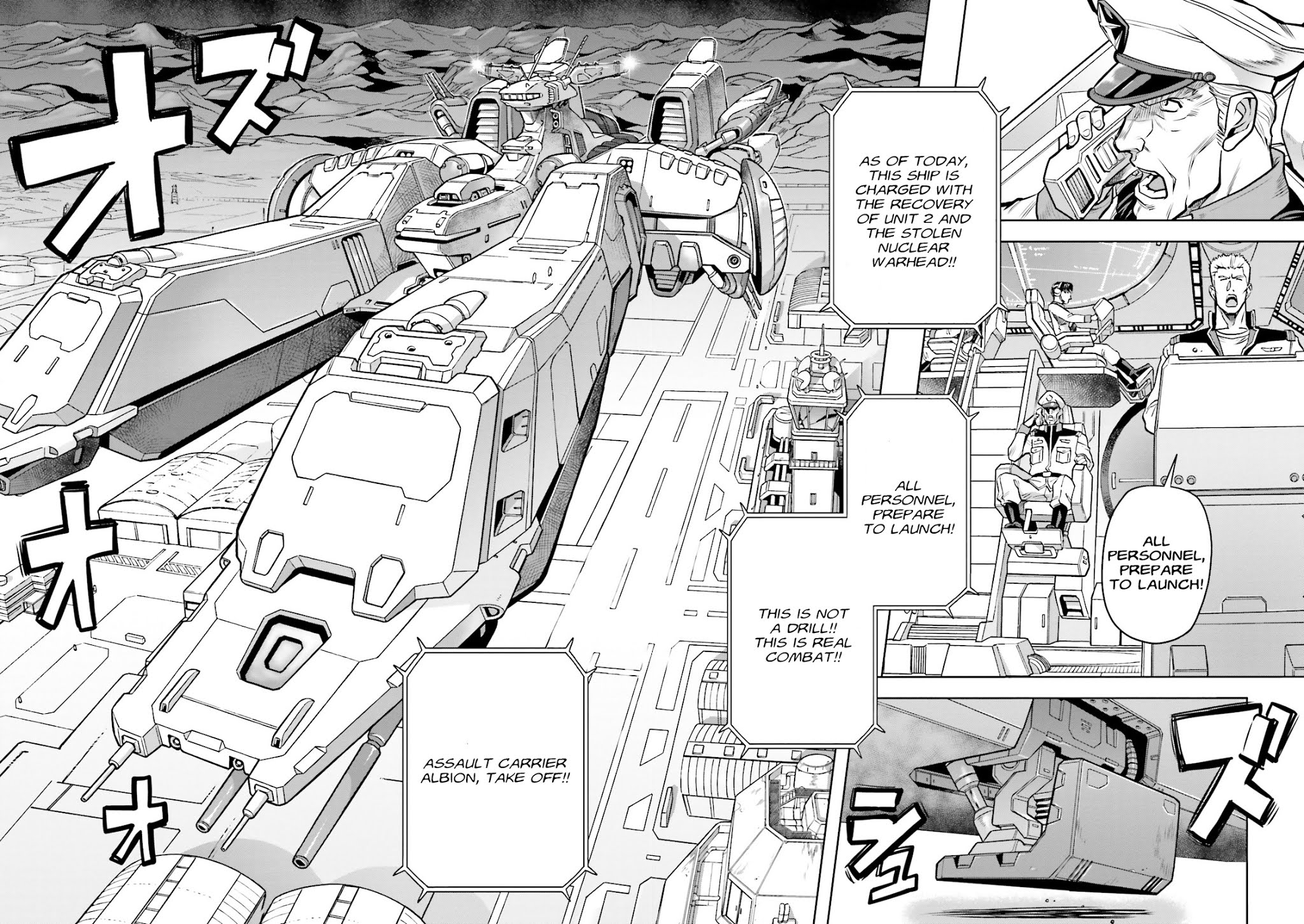 Kidou Senshi Gundam 0083 Rebellion Chapter 13 page 35 - Chapter 13: Into Battle, Albion