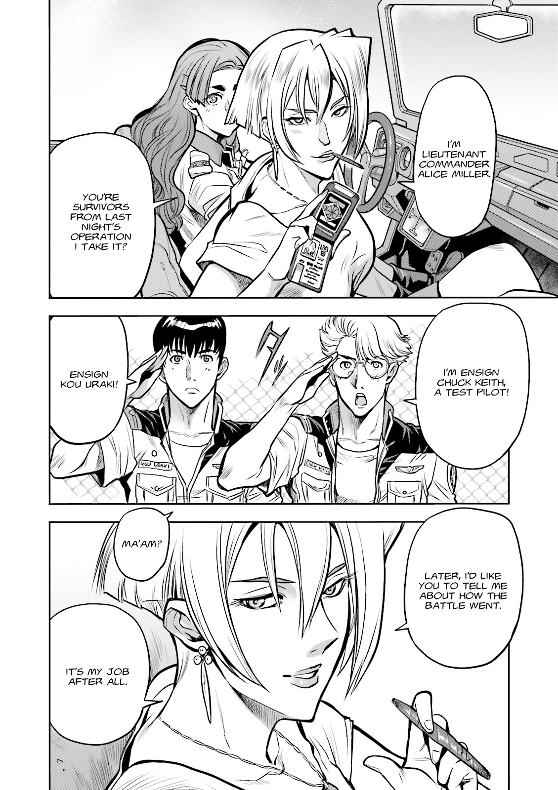 Kidou Senshi Gundam 0083 Rebellion Chapter 13 page 7 - Chapter 13: Into Battle, Albion