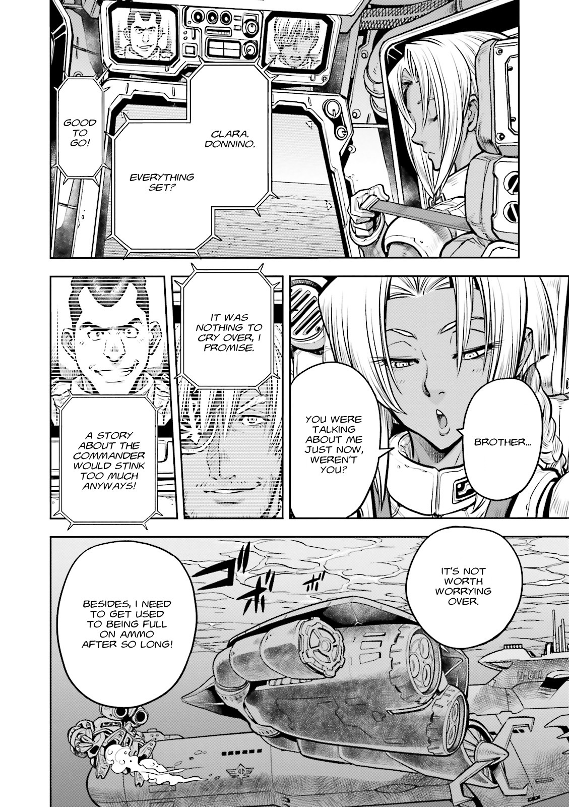 Kidou Senshi Gundam 0083 Rebellion Chapter 14 page 14 - Chapter 14: Enemy on the High Seas