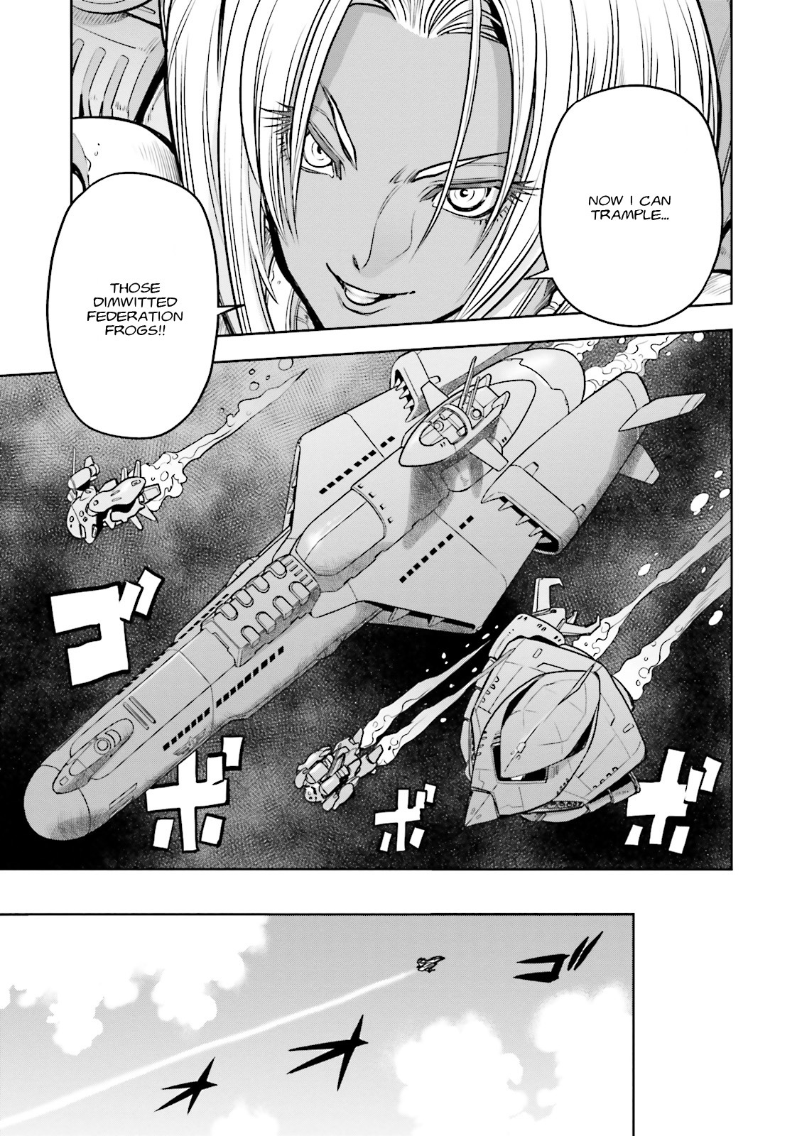 Kidou Senshi Gundam 0083 Rebellion Chapter 14 page 15 - Chapter 14: Enemy on the High Seas