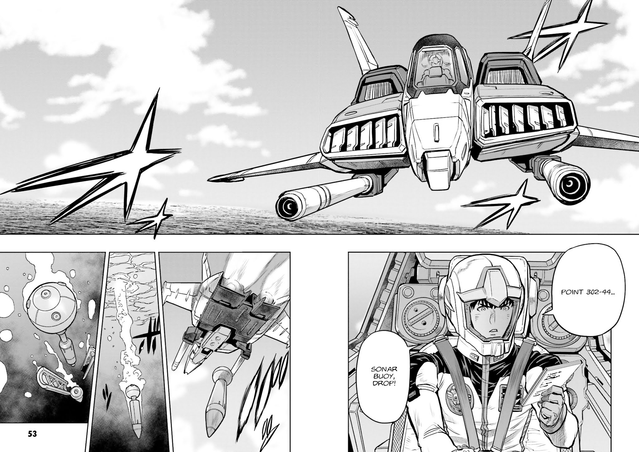 Kidou Senshi Gundam 0083 Rebellion Chapter 14 page 16 - Chapter 14: Enemy on the High Seas