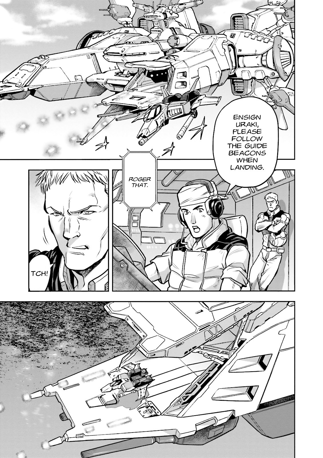 Kidou Senshi Gundam 0083 Rebellion Chapter 14 page 18 - Chapter 14: Enemy on the High Seas