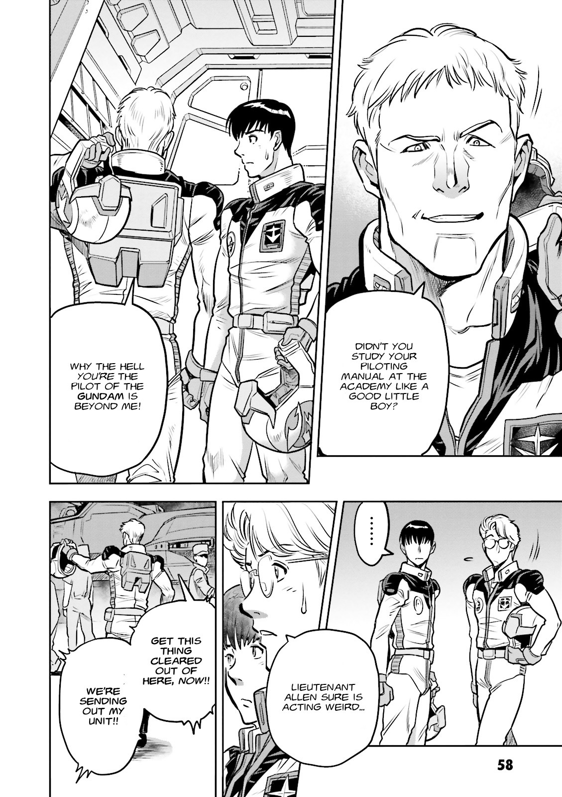 Kidou Senshi Gundam 0083 Rebellion Chapter 14 page 21 - Chapter 14: Enemy on the High Seas