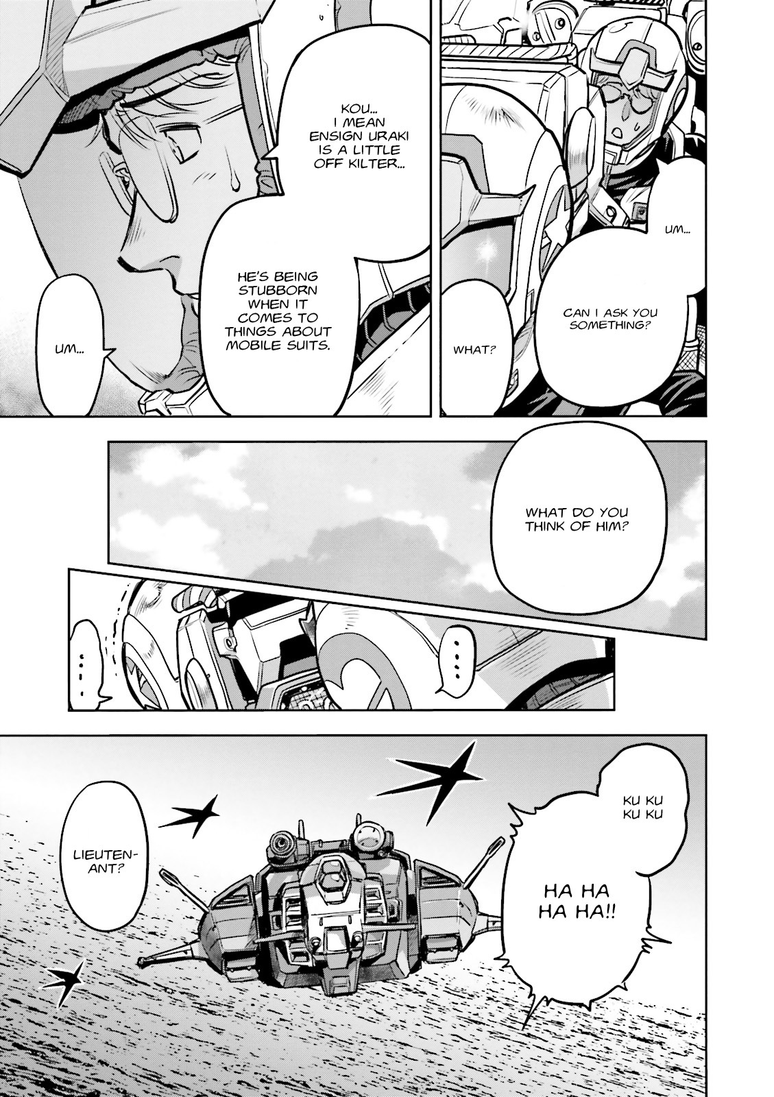 Kidou Senshi Gundam 0083 Rebellion Chapter 14 page 29 - Chapter 14: Enemy on the High Seas