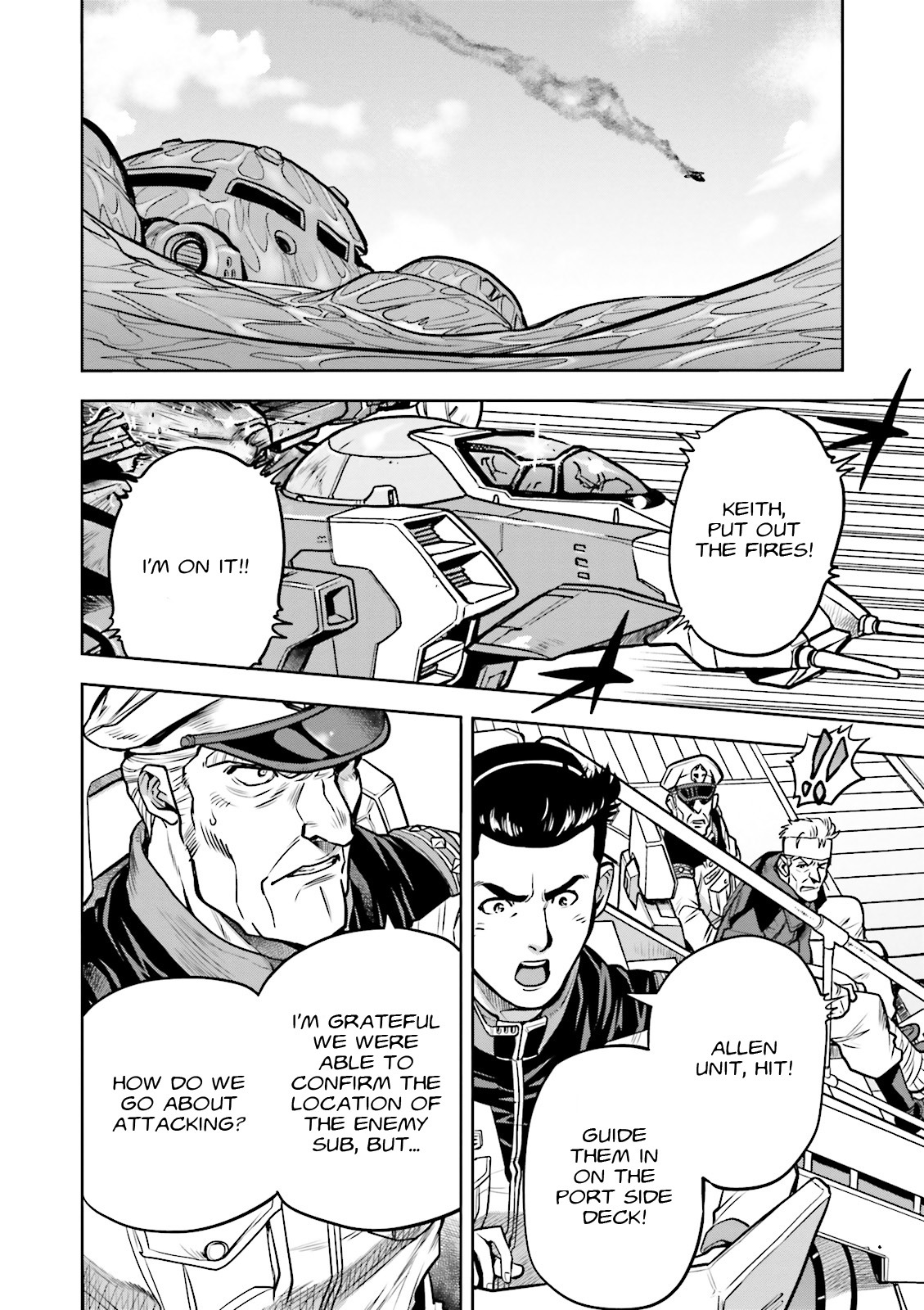 Kidou Senshi Gundam 0083 Rebellion Chapter 14 page 34 - Chapter 14: Enemy on the High Seas