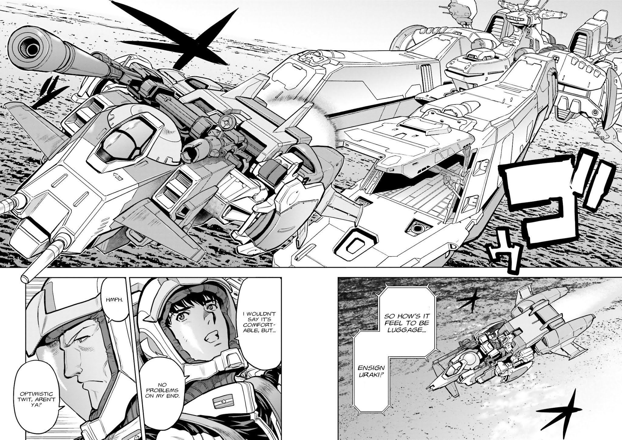 Kidou Senshi Gundam 0083 Rebellion Chapter 15 page 10 - Chapter 15: A Running Fight on the Indian Ocean