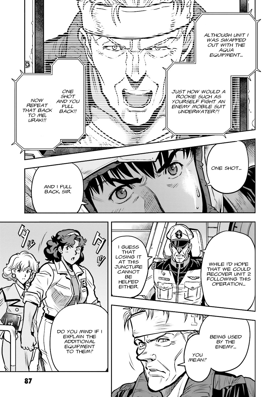 Kidou Senshi Gundam 0083 Rebellion Chapter 15 page 12 - Chapter 15: A Running Fight on the Indian Ocean