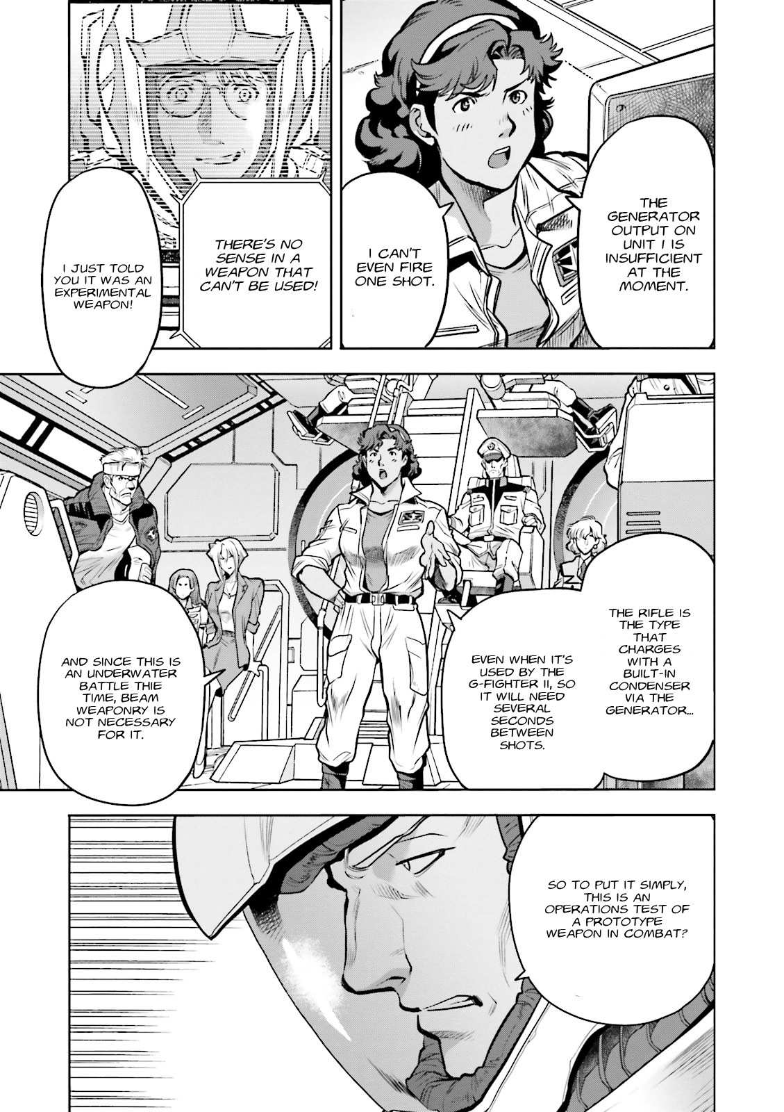 Kidou Senshi Gundam 0083 Rebellion Chapter 15 page 14 - Chapter 15: A Running Fight on the Indian Ocean