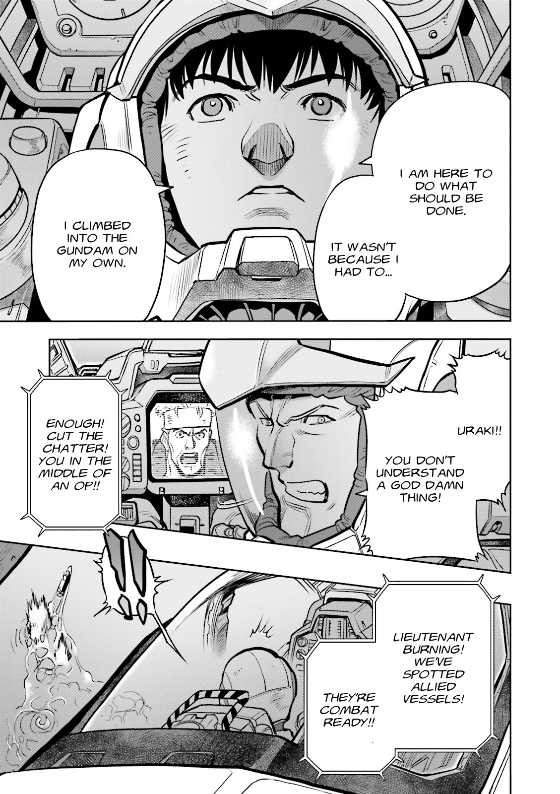Kidou Senshi Gundam 0083 Rebellion Chapter 15 page 16 - Chapter 15: A Running Fight on the Indian Ocean