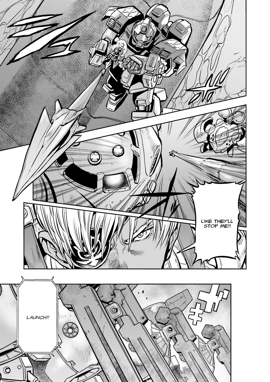 Kidou Senshi Gundam 0083 Rebellion Chapter 15 page 22 - Chapter 15: A Running Fight on the Indian Ocean