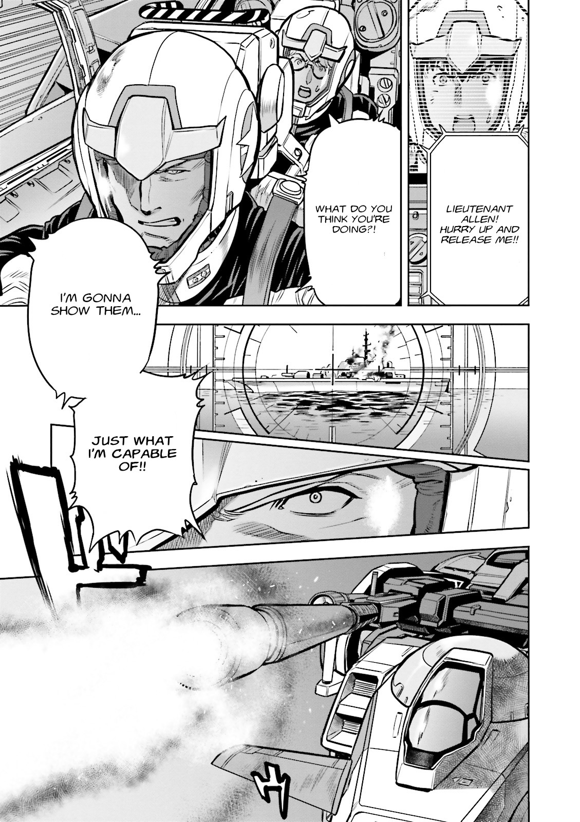 Kidou Senshi Gundam 0083 Rebellion Chapter 15 page 26 - Chapter 15: A Running Fight on the Indian Ocean