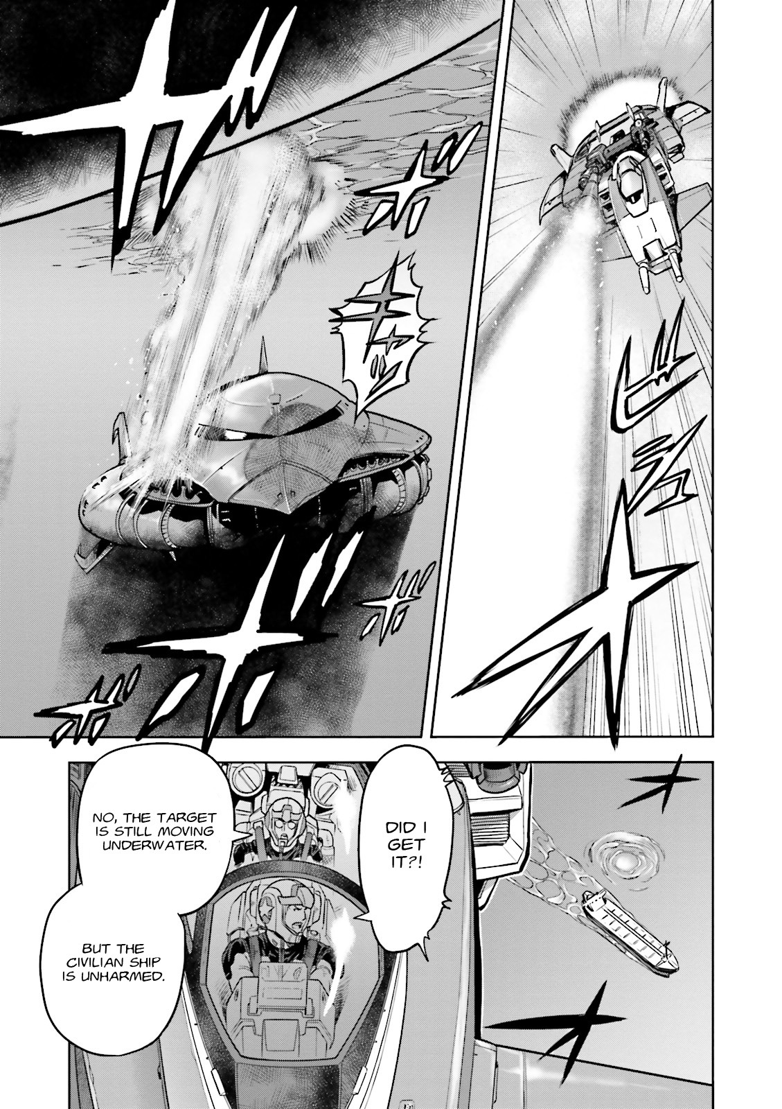 Kidou Senshi Gundam 0083 Rebellion Chapter 15 page 35 - Chapter 15: A Running Fight on the Indian Ocean