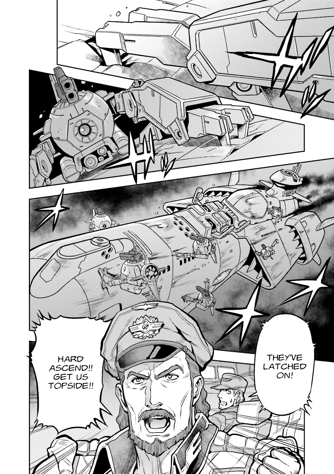 Kidou Senshi Gundam 0083 Rebellion Chapter 15 page 36 - Chapter 15: A Running Fight on the Indian Ocean