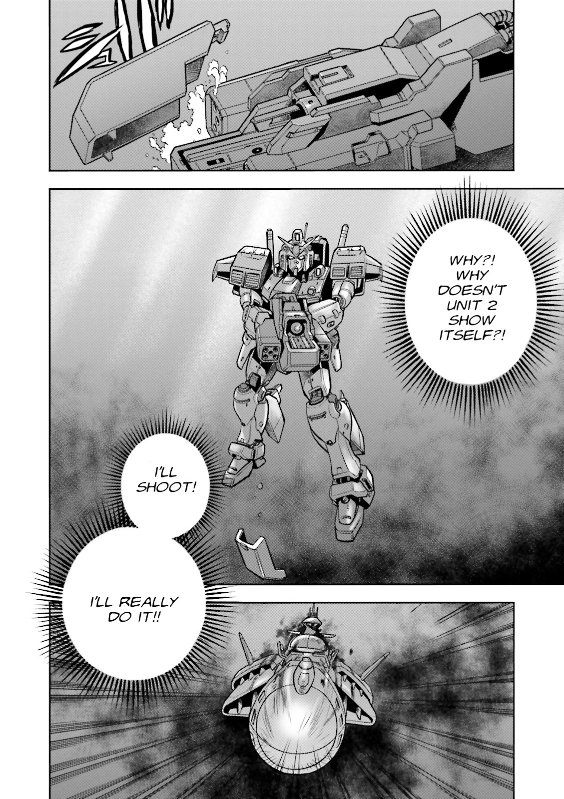Kidou Senshi Gundam 0083 Rebellion Chapter 15 page 38 - Chapter 15: A Running Fight on the Indian Ocean