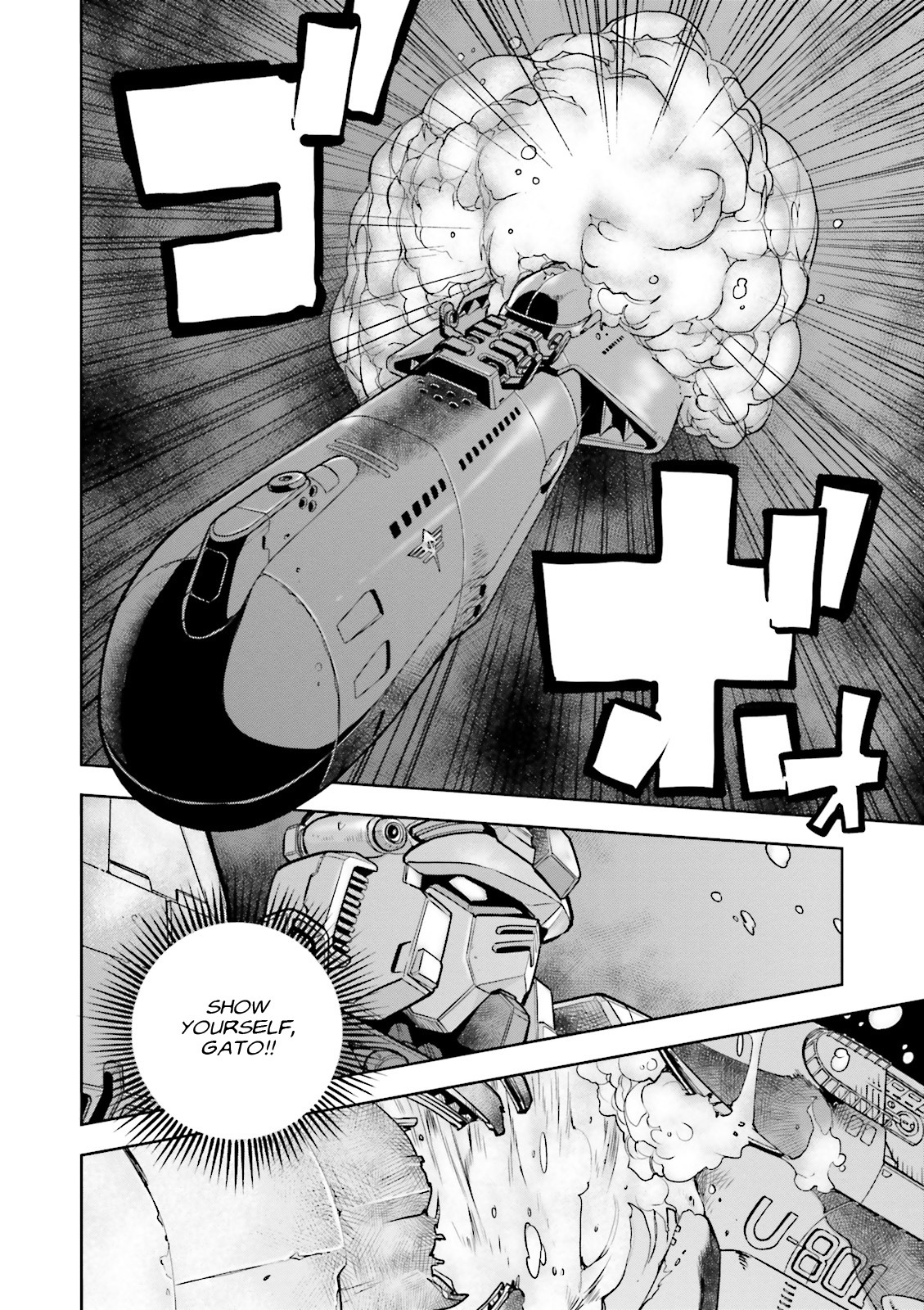 Kidou Senshi Gundam 0083 Rebellion Chapter 15 page 40 - Chapter 15: A Running Fight on the Indian Ocean