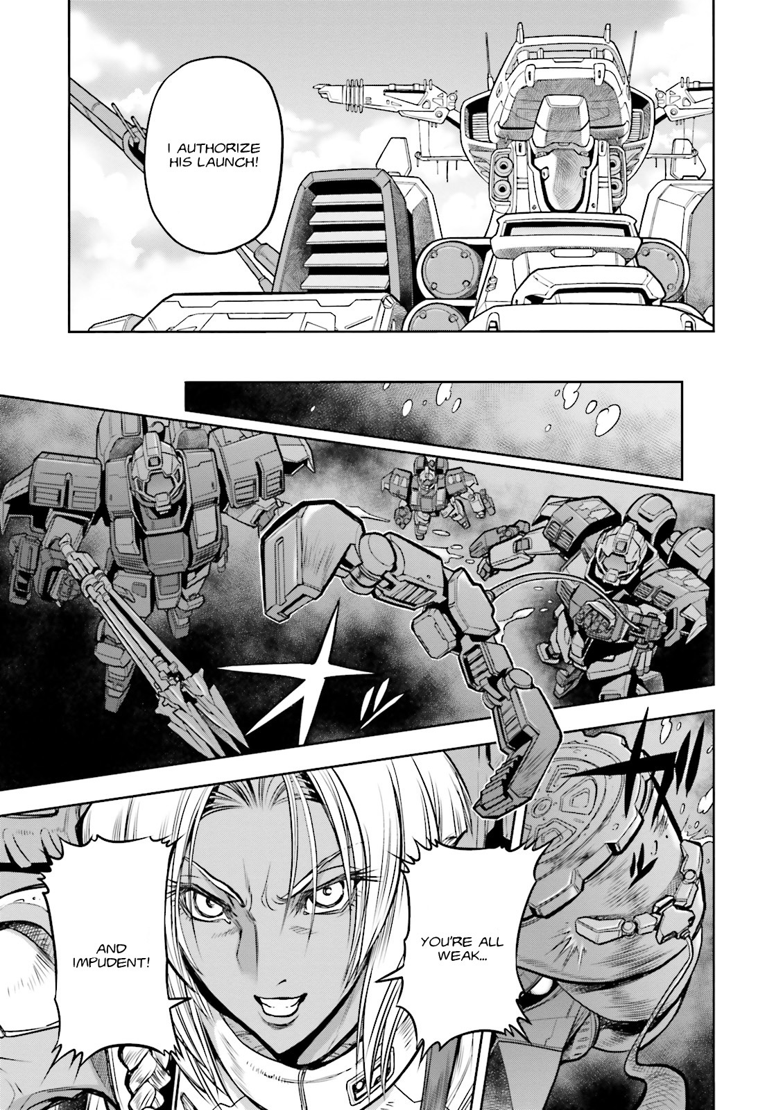 Kidou Senshi Gundam 0083 Rebellion Chapter 15 page 6 - Chapter 15: A Running Fight on the Indian Ocean