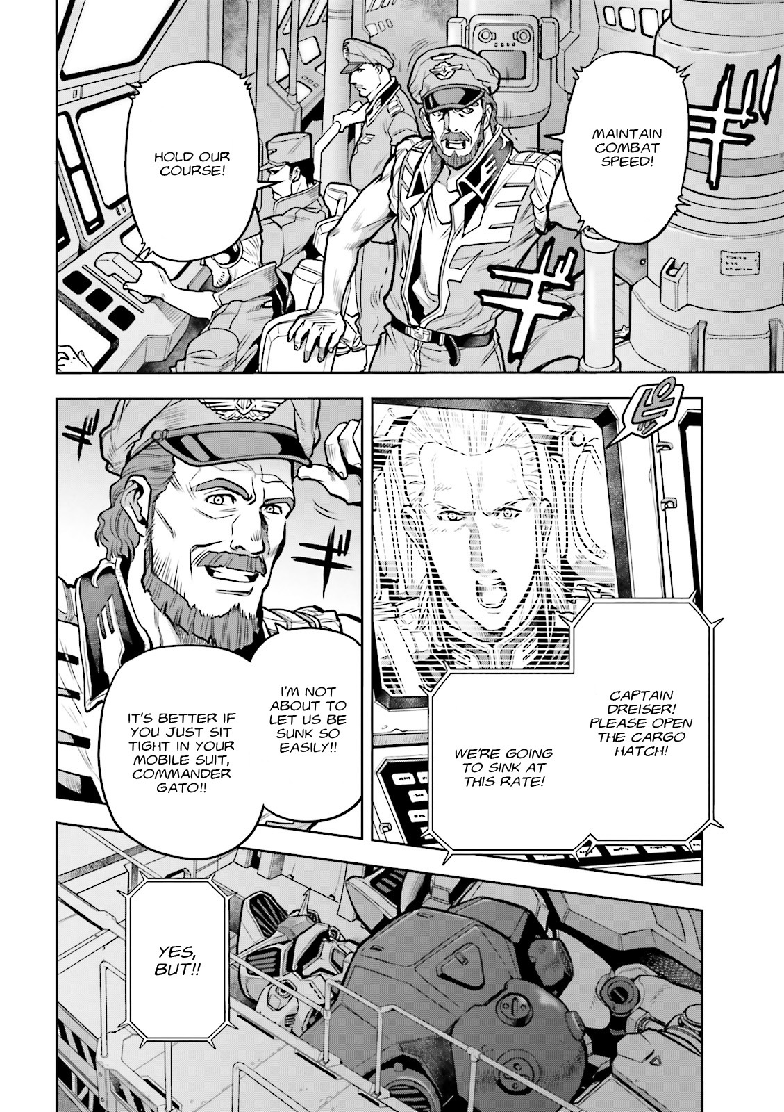 Kidou Senshi Gundam 0083 Rebellion Chapter 15 page 8 - Chapter 15: A Running Fight on the Indian Ocean