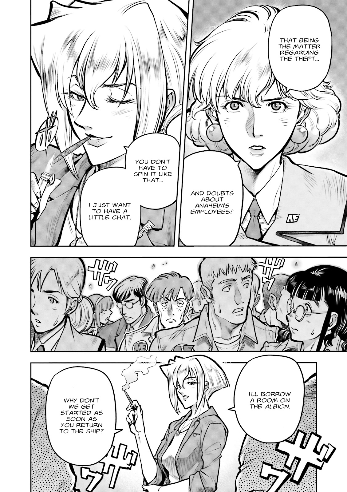 Kidou Senshi Gundam 0083 Rebellion Chapter 16 page 10 - Chapter 16: Entrusted Reverberations