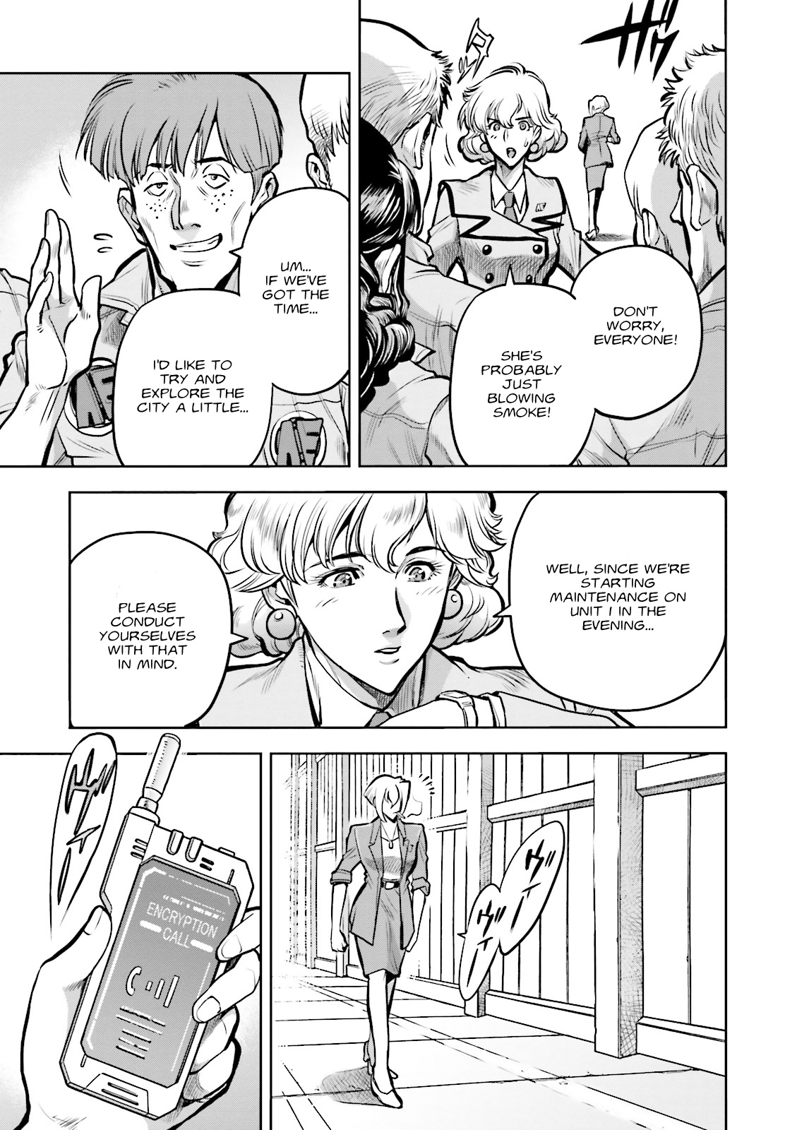 Kidou Senshi Gundam 0083 Rebellion Chapter 16 page 11 - Chapter 16: Entrusted Reverberations