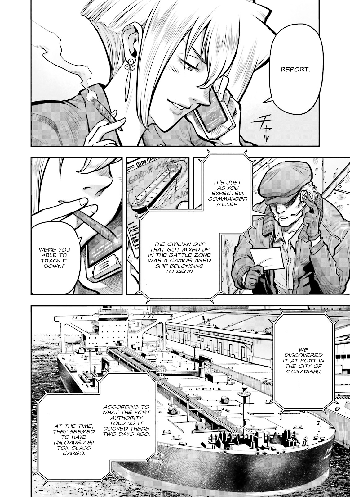 Kidou Senshi Gundam 0083 Rebellion Chapter 16 page 12 - Chapter 16: Entrusted Reverberations