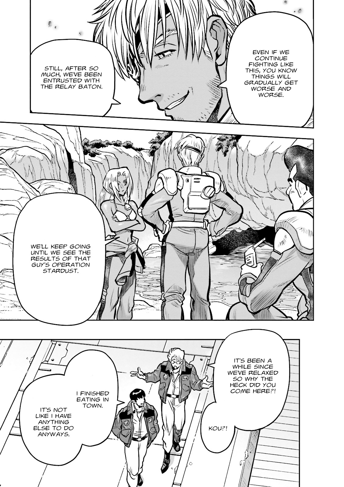 Kidou Senshi Gundam 0083 Rebellion Chapter 16 page 19 - Chapter 16: Entrusted Reverberations