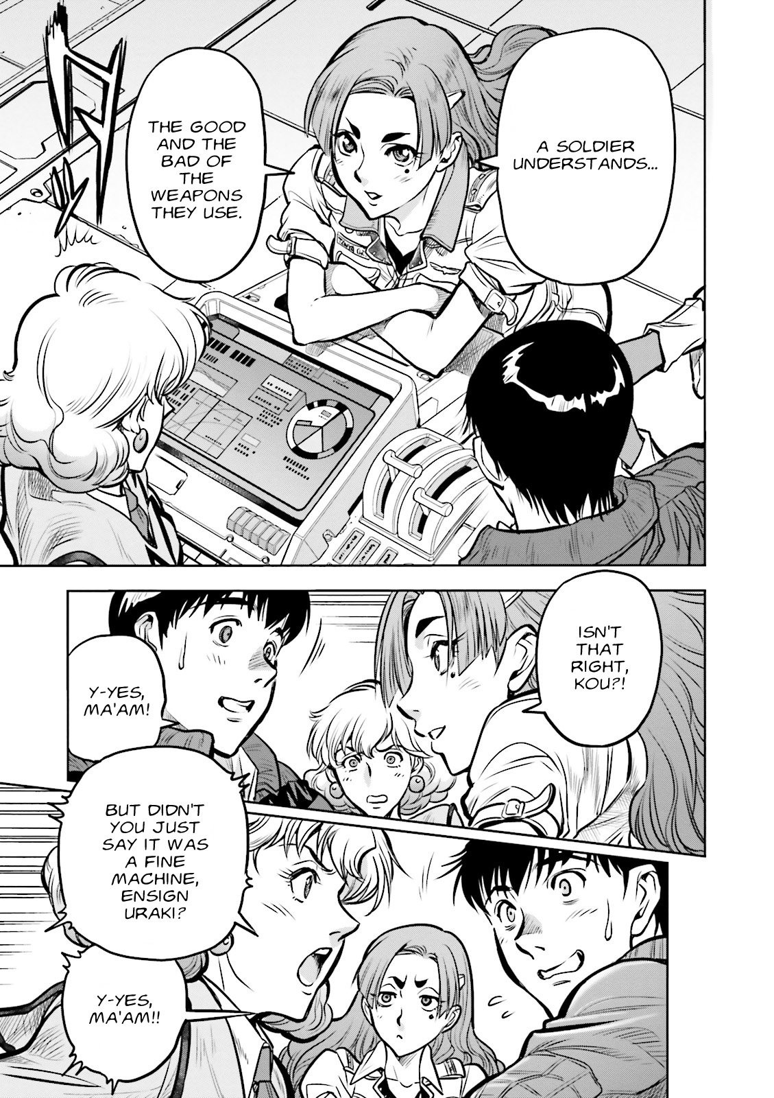 Kidou Senshi Gundam 0083 Rebellion Chapter 16 page 23 - Chapter 16: Entrusted Reverberations