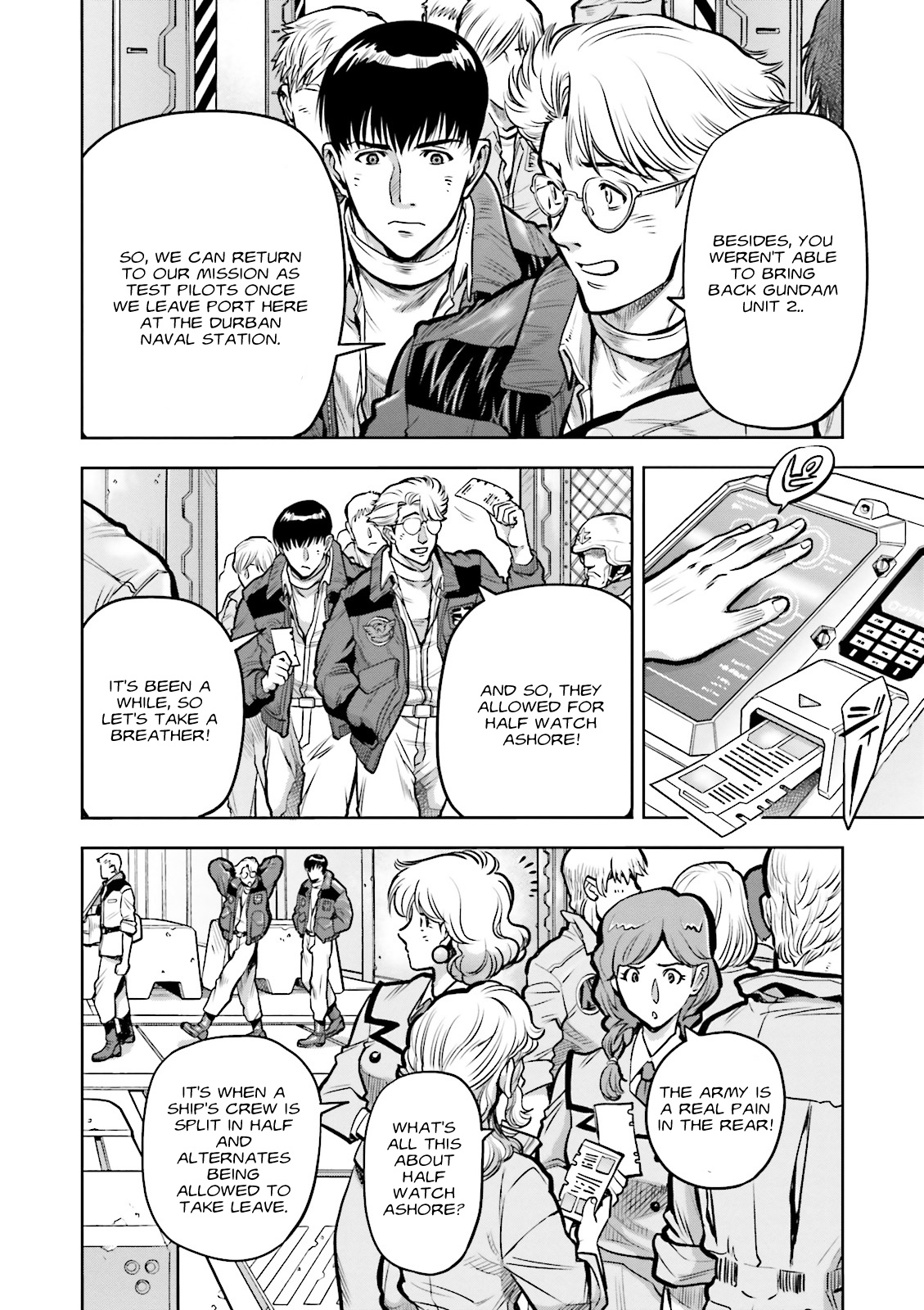 Kidou Senshi Gundam 0083 Rebellion Chapter 16 page 8 - Chapter 16: Entrusted Reverberations