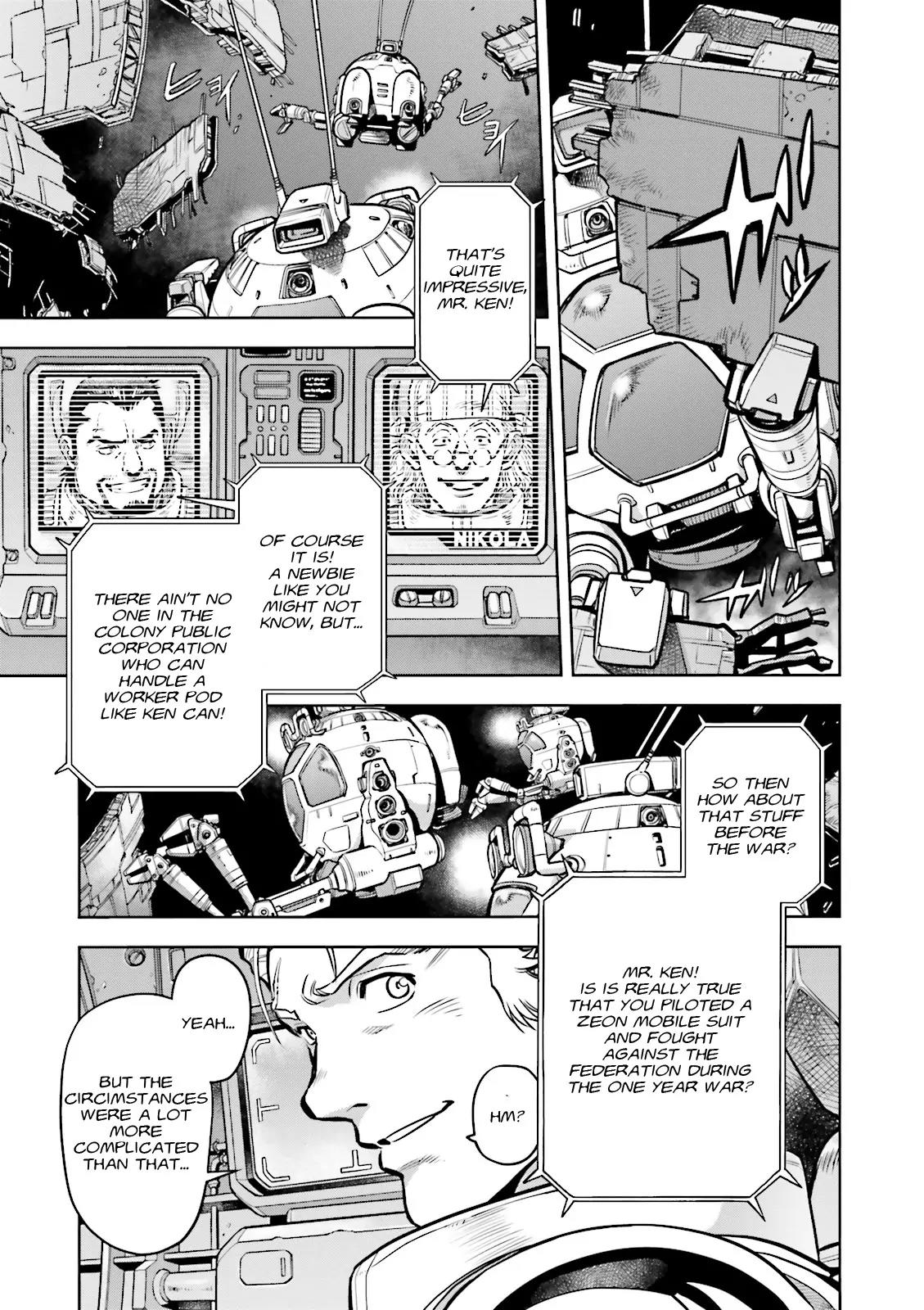 Kidou Senshi Gundam 0083 Rebellion Chapter 17.5 page 2 - Chapter 17.5: SOLDIER's DAY II