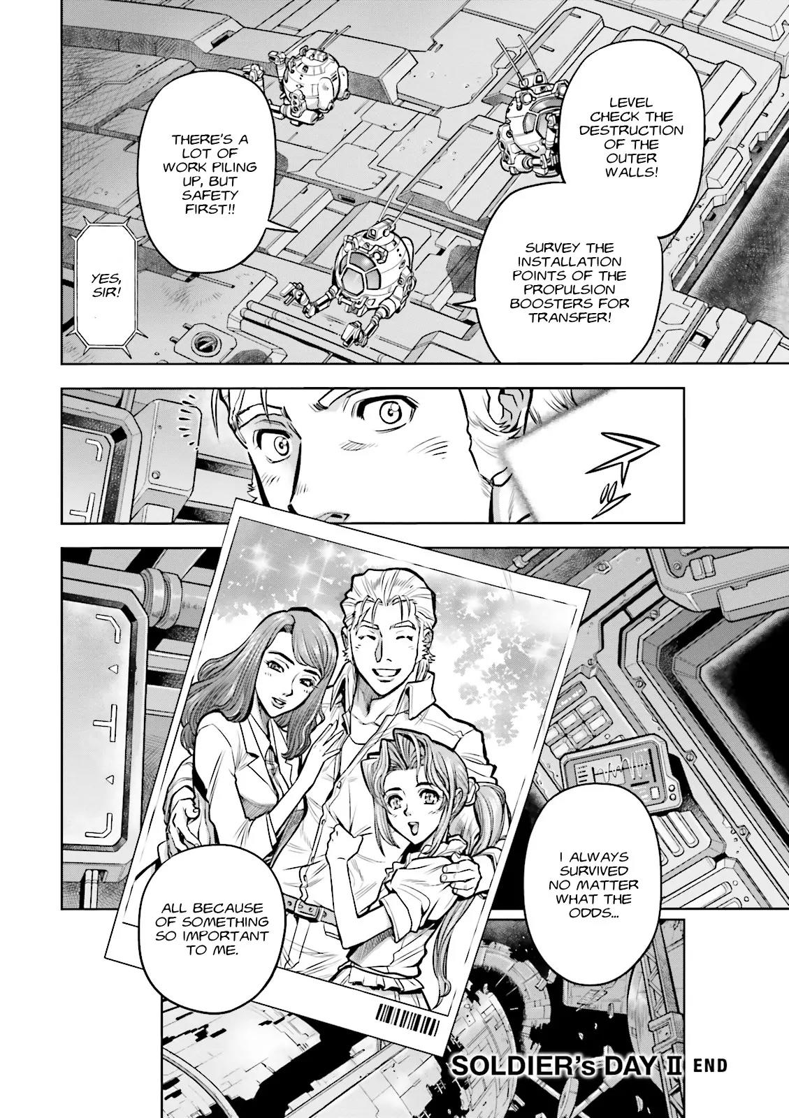 Kidou Senshi Gundam 0083 Rebellion Chapter 17.5 page 5 - Chapter 17.5: SOLDIER's DAY II