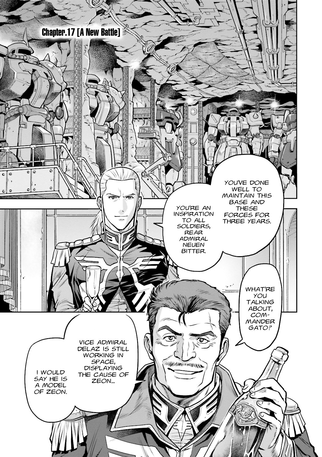Kidou Senshi Gundam 0083 Rebellion Chapter 17 page 4 - Chapter 17: A New Battle