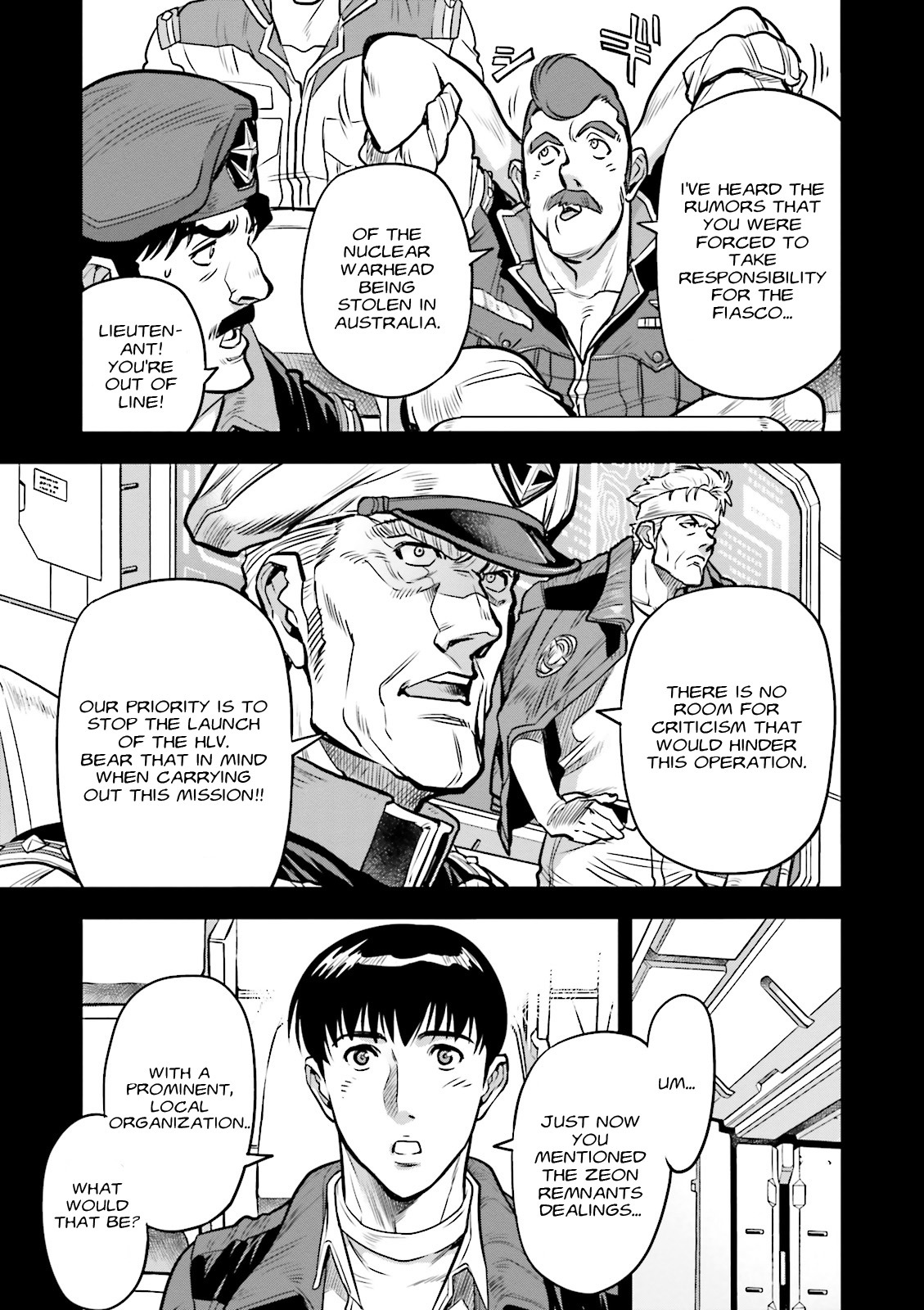 Kidou Senshi Gundam 0083 Rebellion Chapter 18 page 10 - Chapter 18: Assault Landing Operation - Part I