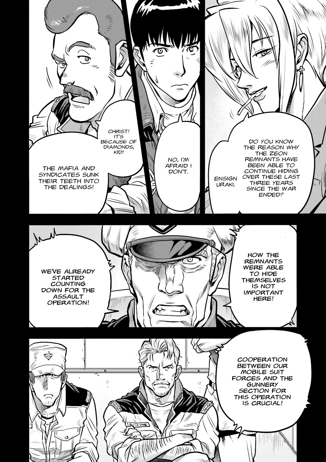 Kidou Senshi Gundam 0083 Rebellion Chapter 18 page 11 - Chapter 18: Assault Landing Operation - Part I
