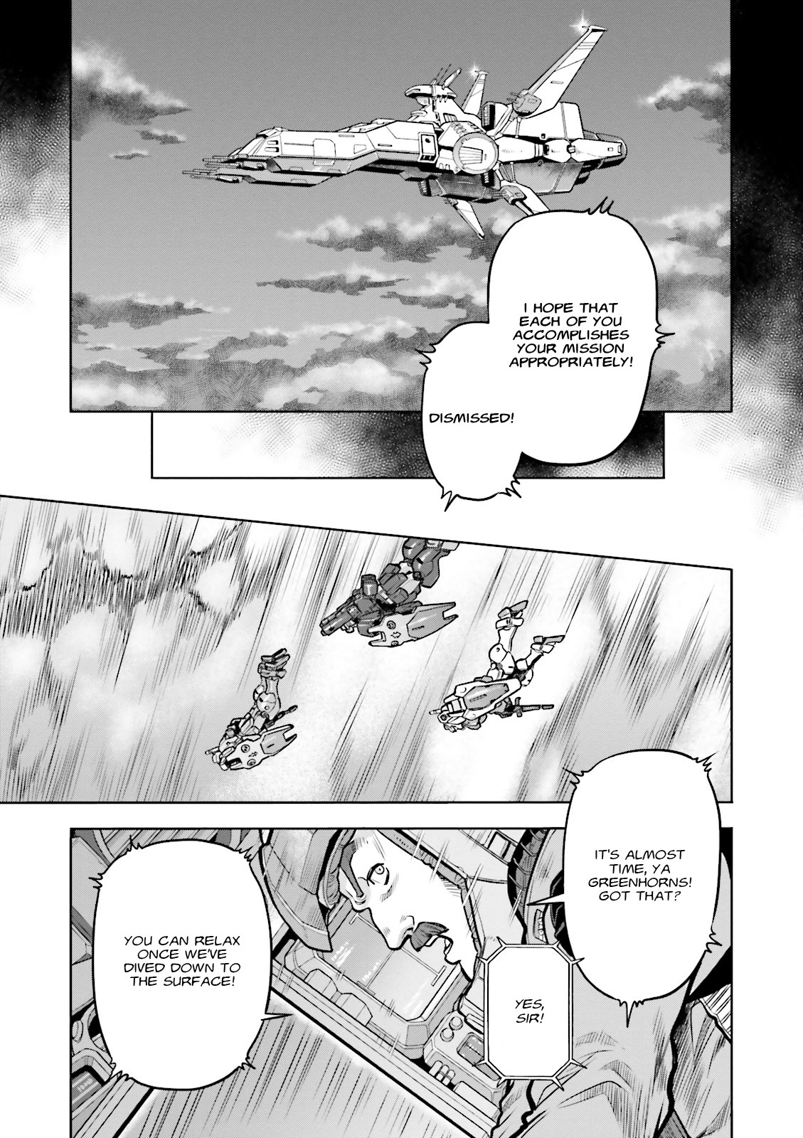 Kidou Senshi Gundam 0083 Rebellion Chapter 18 page 12 - Chapter 18: Assault Landing Operation - Part I