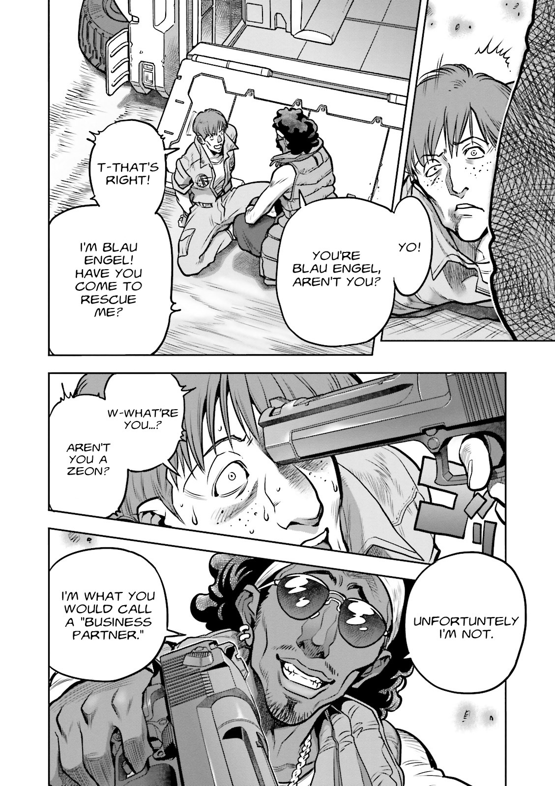 Kidou Senshi Gundam 0083 Rebellion Chapter 18 page 21 - Chapter 18: Assault Landing Operation - Part I