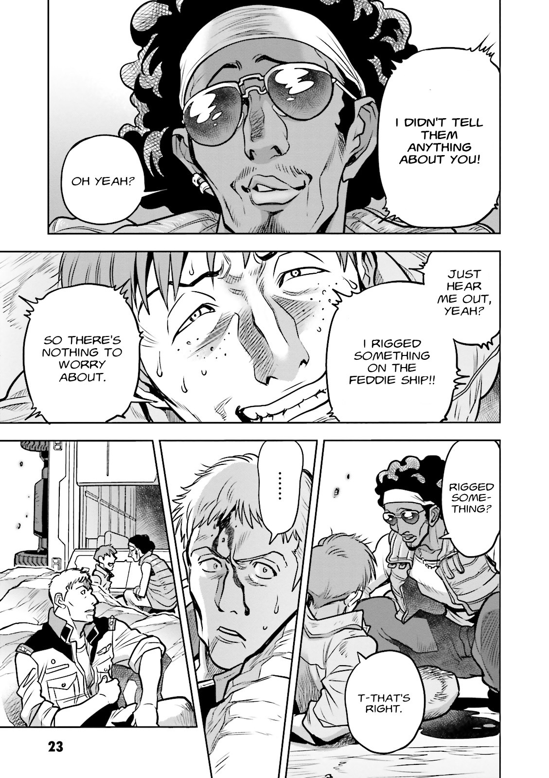 Kidou Senshi Gundam 0083 Rebellion Chapter 18 page 24 - Chapter 18: Assault Landing Operation - Part I