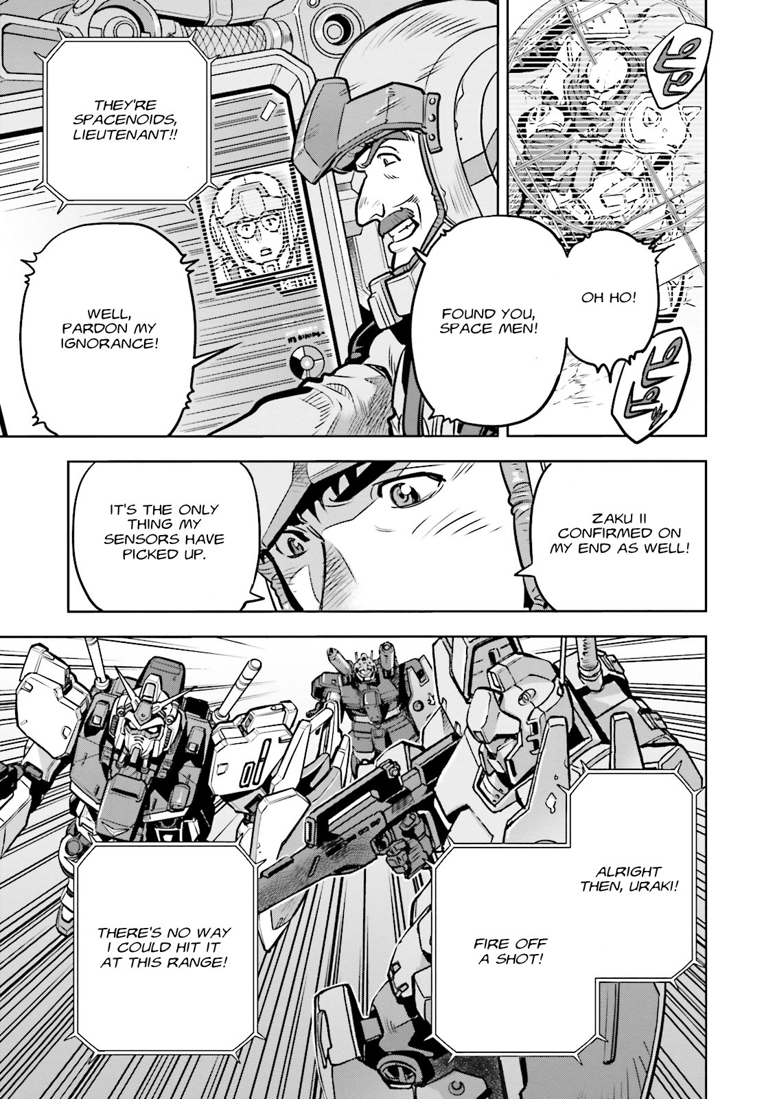 Kidou Senshi Gundam 0083 Rebellion Chapter 18 page 28 - Chapter 18: Assault Landing Operation - Part I