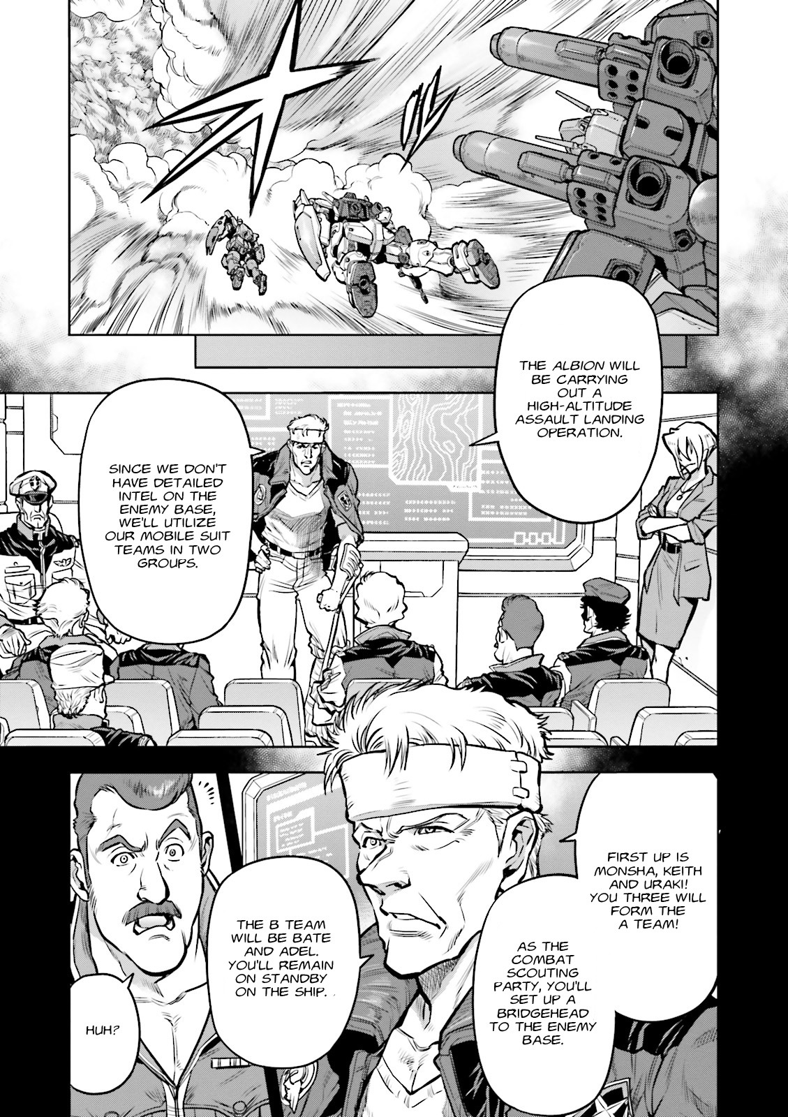 Kidou Senshi Gundam 0083 Rebellion Chapter 18 page 6 - Chapter 18: Assault Landing Operation - Part I