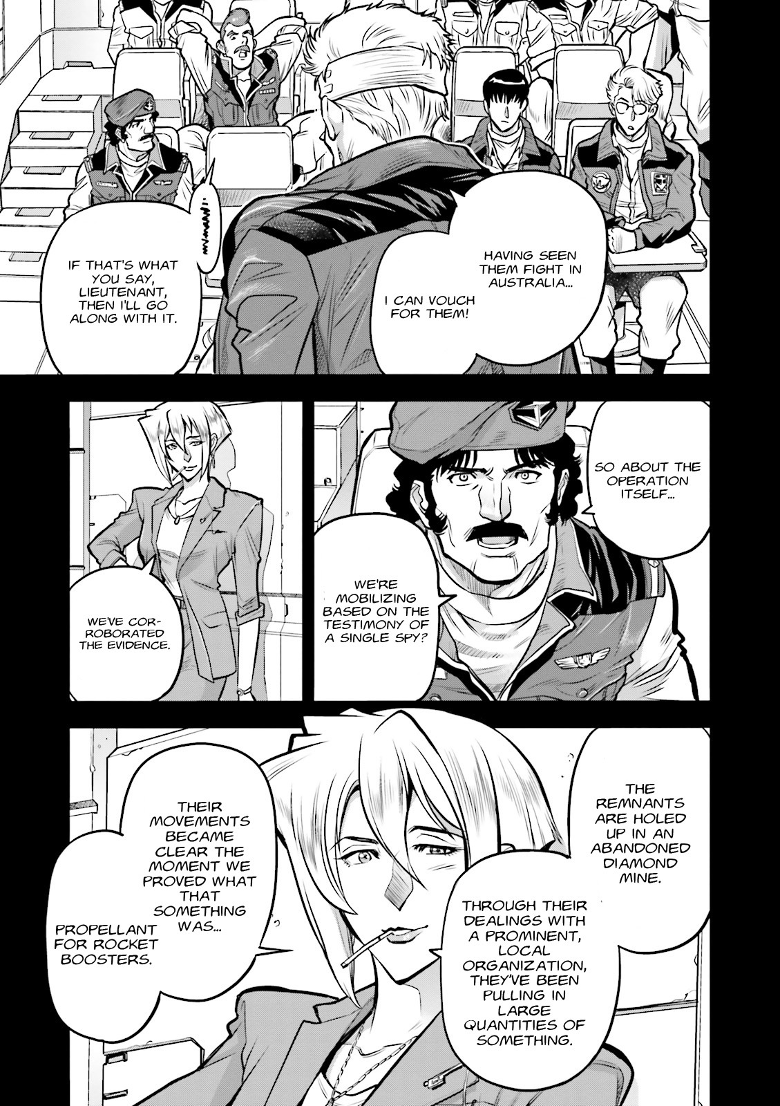 Kidou Senshi Gundam 0083 Rebellion Chapter 18 page 8 - Chapter 18: Assault Landing Operation - Part I