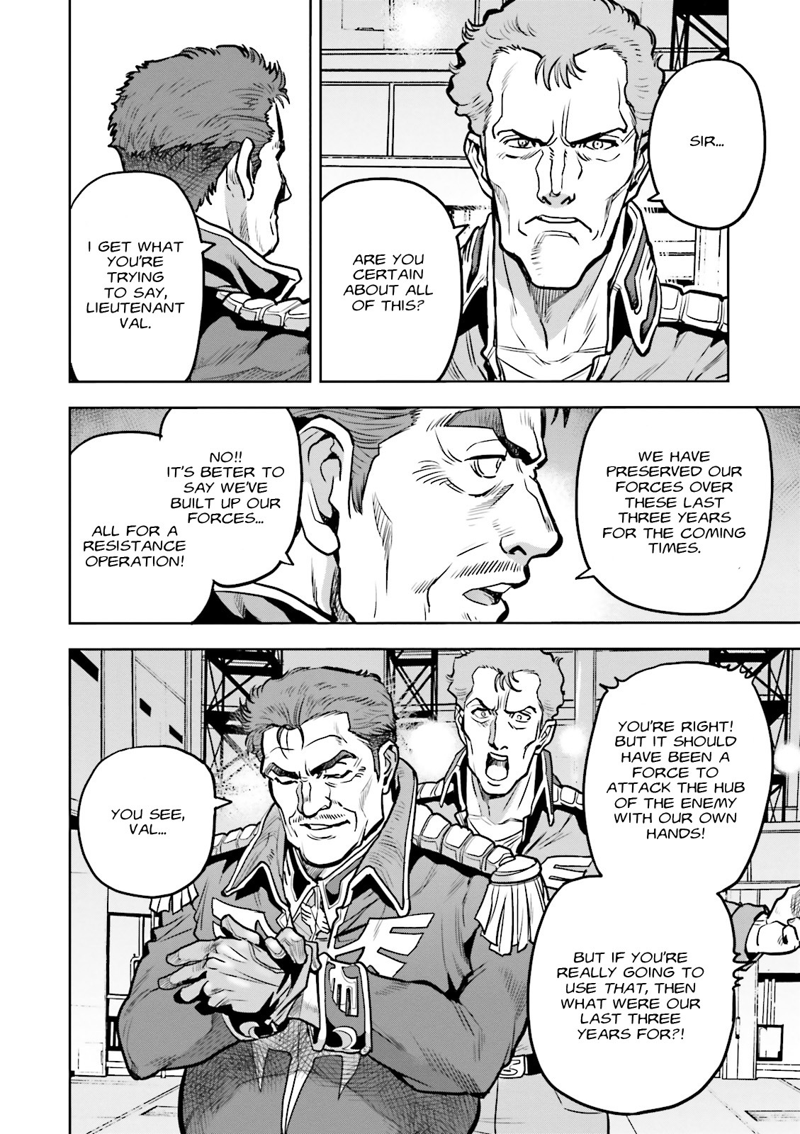 Kidou Senshi Gundam 0083 Rebellion Chapter 19 page 12 - Chapter 19: Assault Landing Operation - Part II