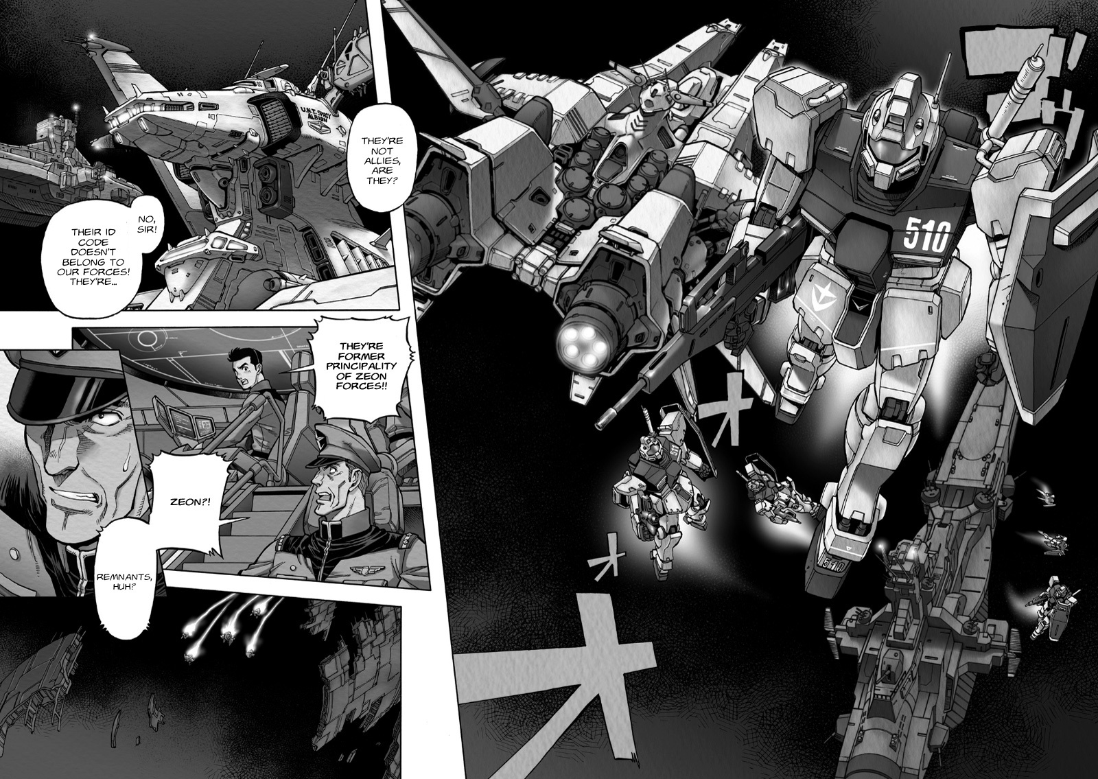 Kidou Senshi Gundam 0083 Rebellion Chapter 2 page 2 - Chapter 2: Land of Annihilation