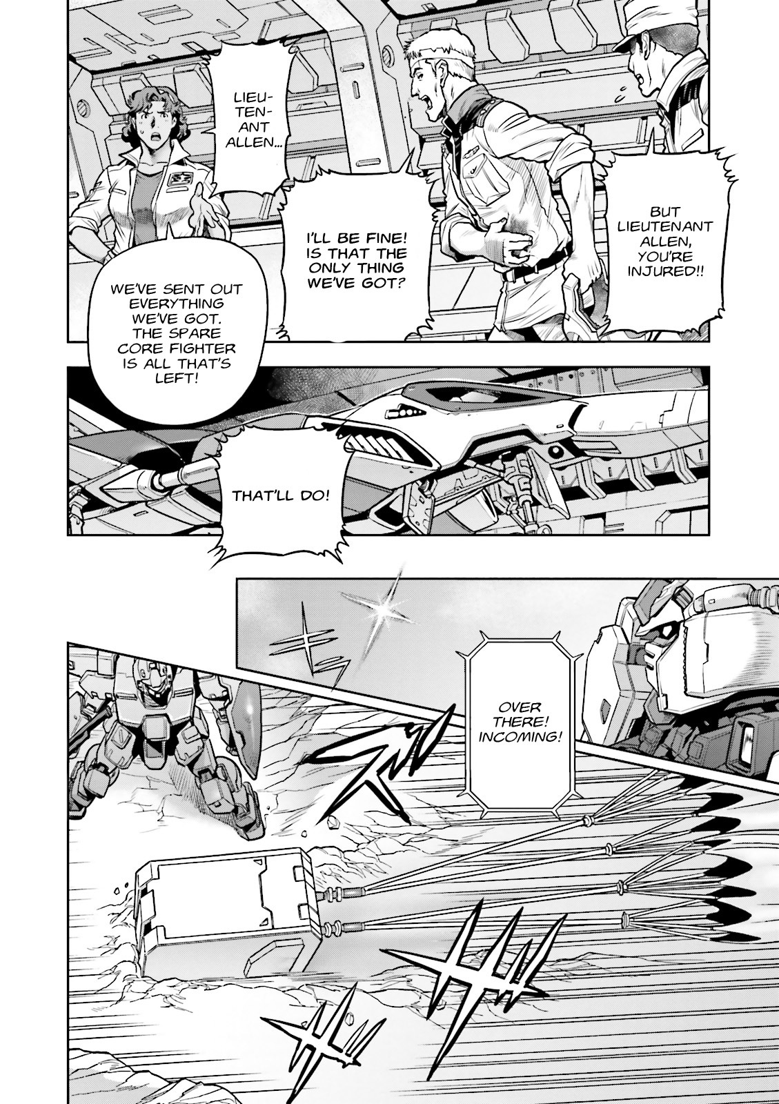 Kidou Senshi Gundam 0083 Rebellion Chapter 20 page 16 - Chapter 20: Attack and Retreat on the Burning Sand - Part I