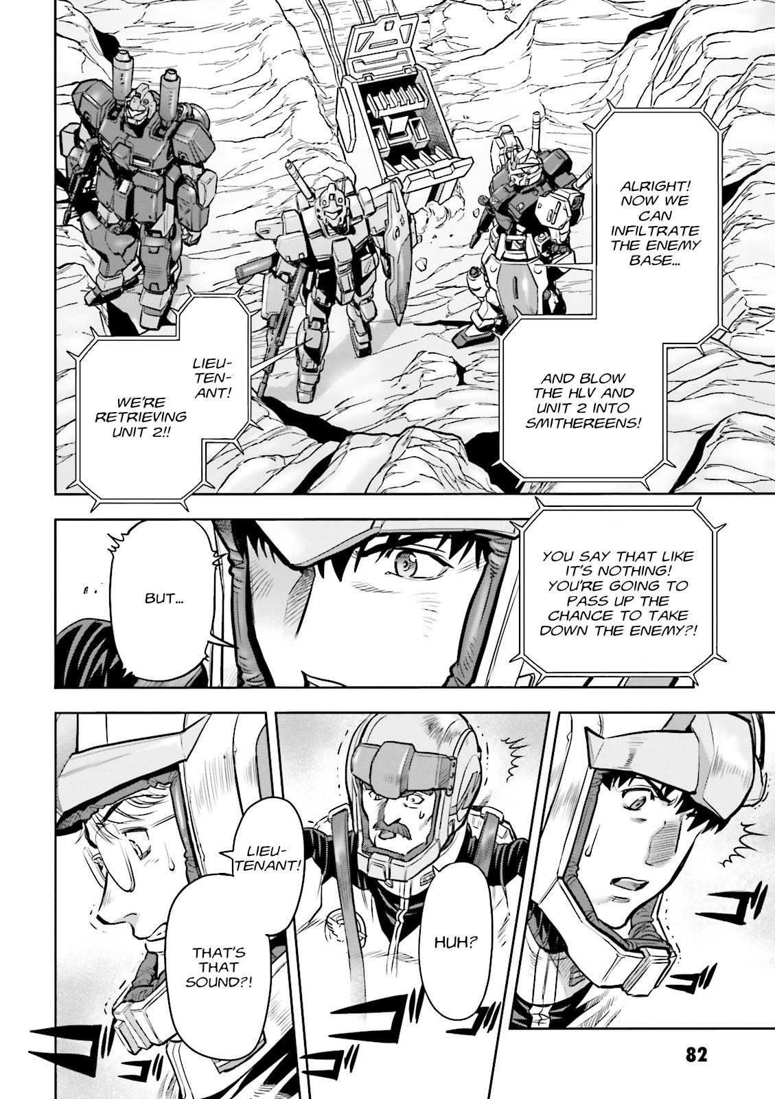 Kidou Senshi Gundam 0083 Rebellion Chapter 20 page 18 - Chapter 20: Attack and Retreat on the Burning Sand - Part I