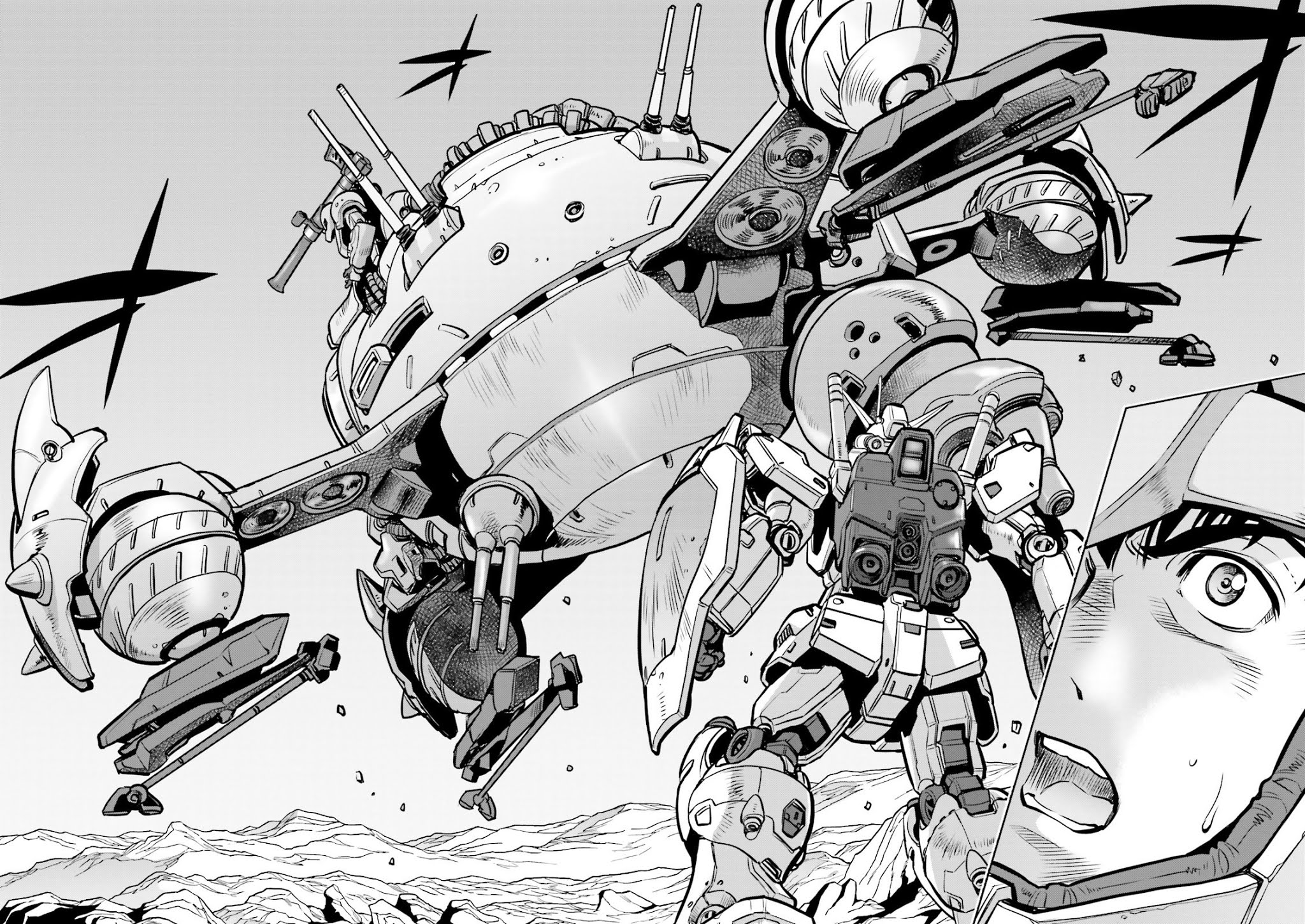 Kidou Senshi Gundam 0083 Rebellion Chapter 20 page 22 - Chapter 20: Attack and Retreat on the Burning Sand - Part I