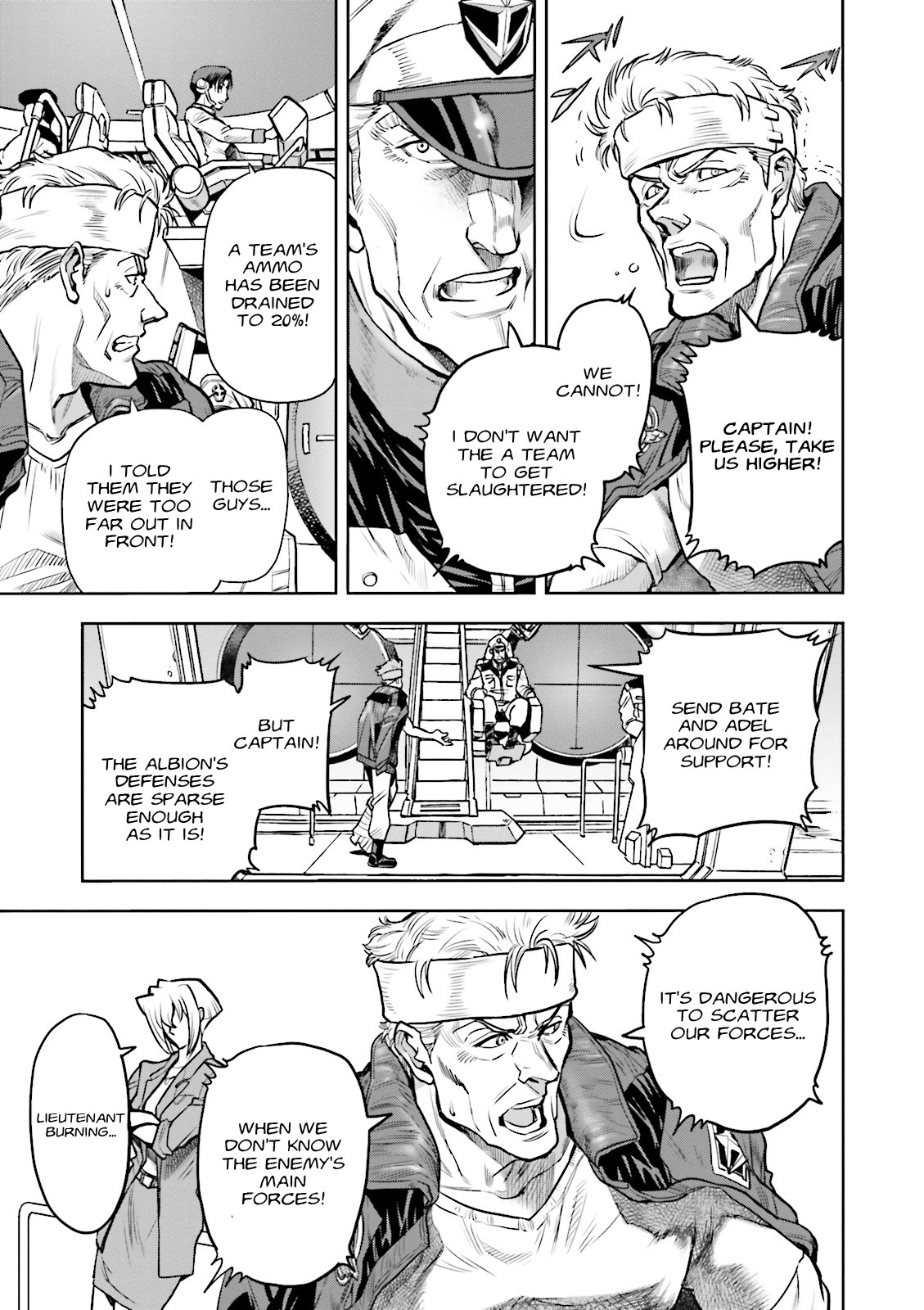 Kidou Senshi Gundam 0083 Rebellion Chapter 20 page 5 - Chapter 20: Attack and Retreat on the Burning Sand - Part I